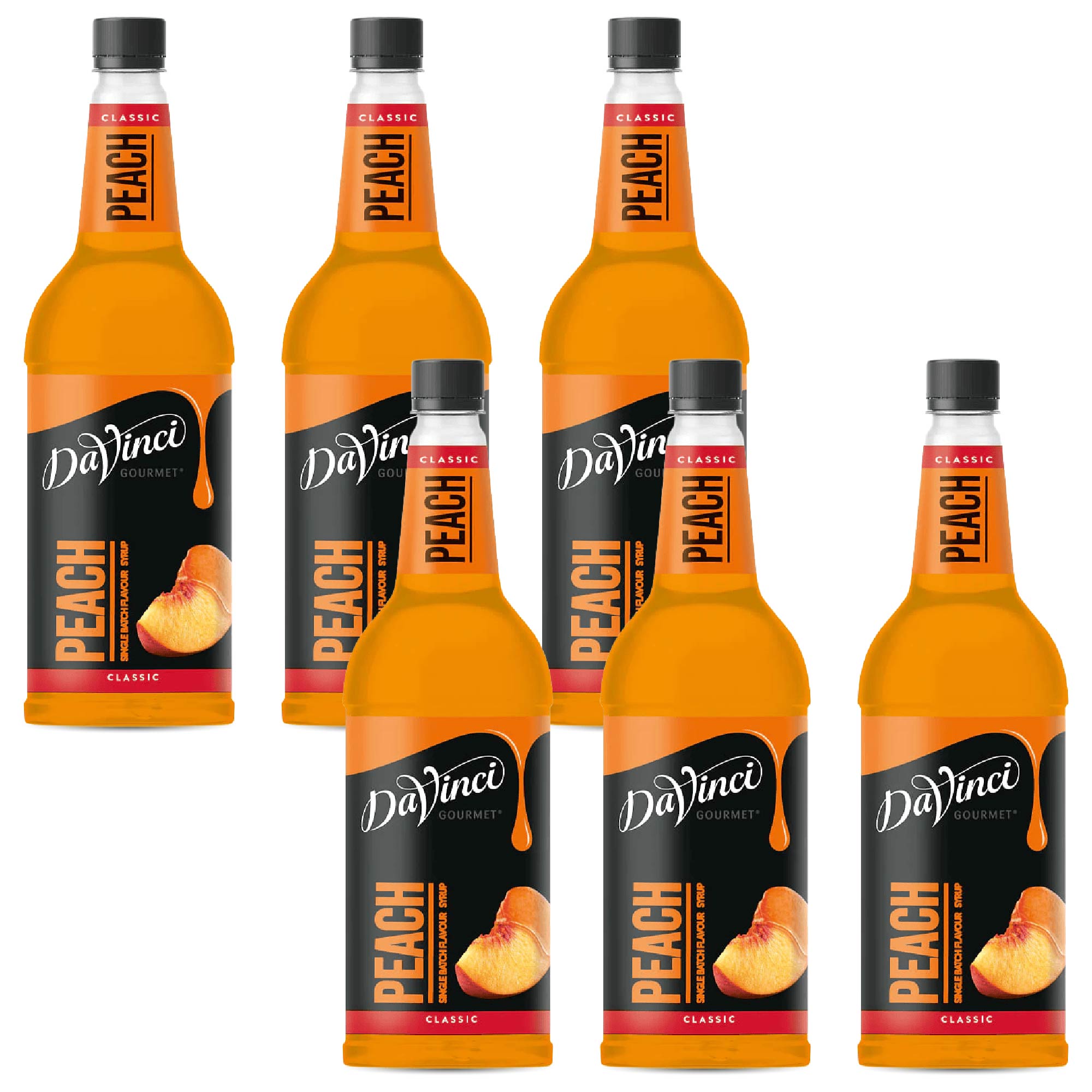 DaVinci Gourmet Classic Peach Syrup 1 Litre