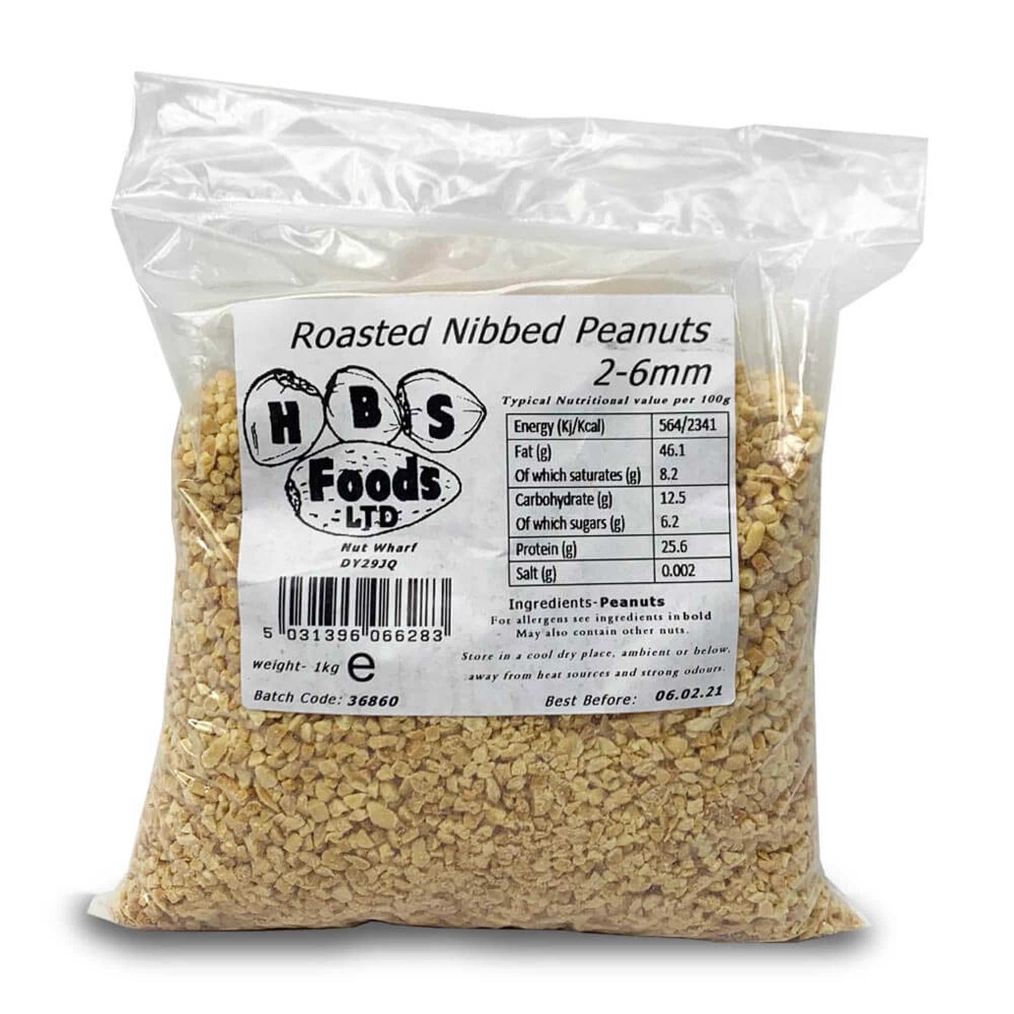 Roasted Nibbed Peanuts 1kg