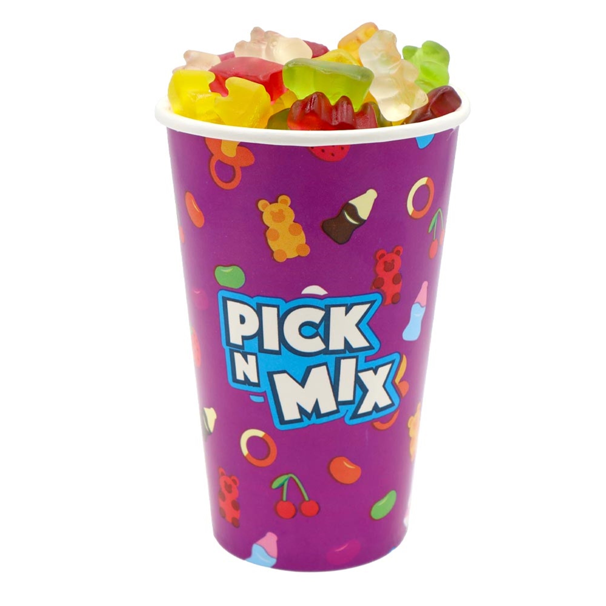 Accessories Purple Sweet Cups 16oz (Empty) 50 Pack