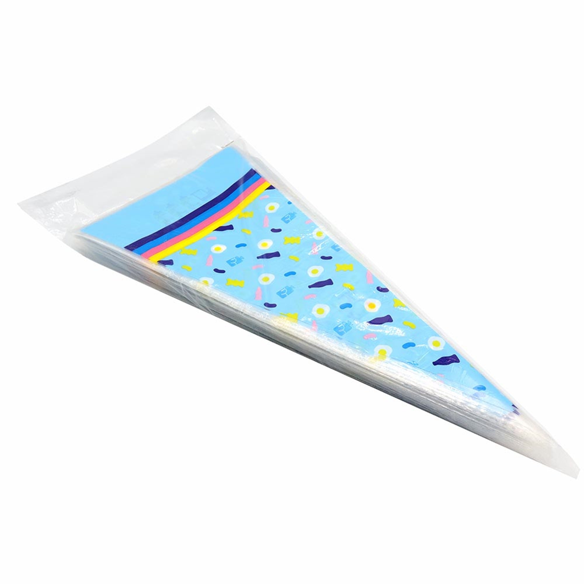 Accessories Printed Sweet Cone Bags 250 Pack (Empty)