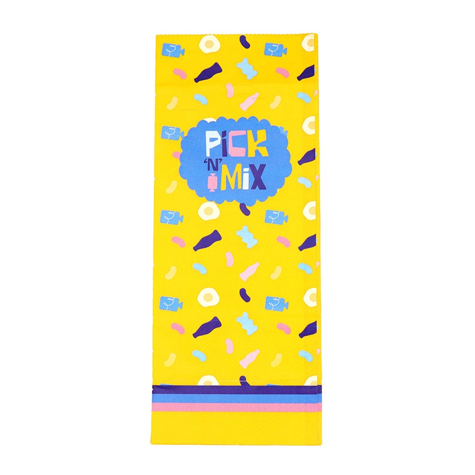 Accessories Yellow Sweet Print Pick n Mix Bags 250 Pack