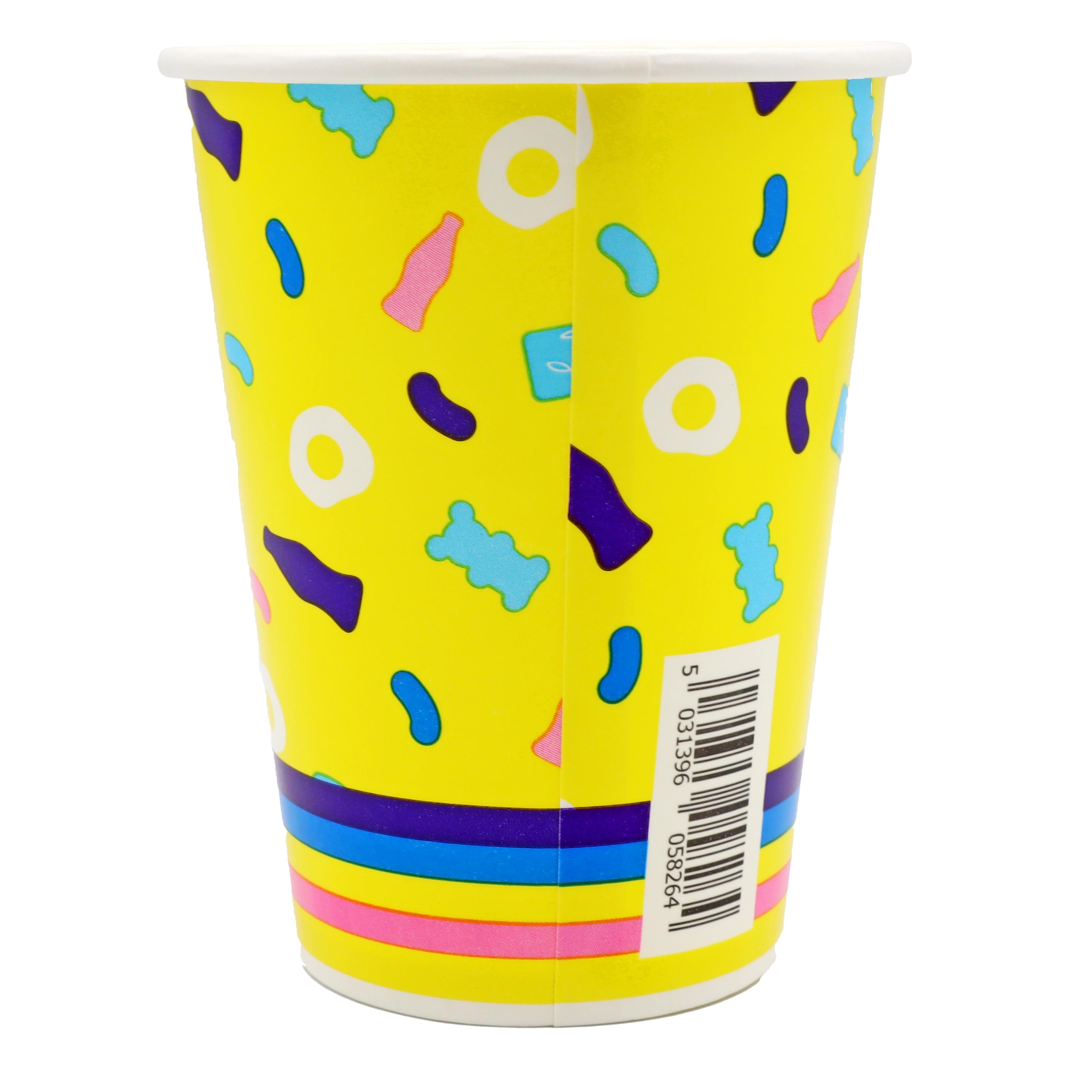 Accessories 12oz Yellow Pick and Mix Cups Empty - Pack of 50