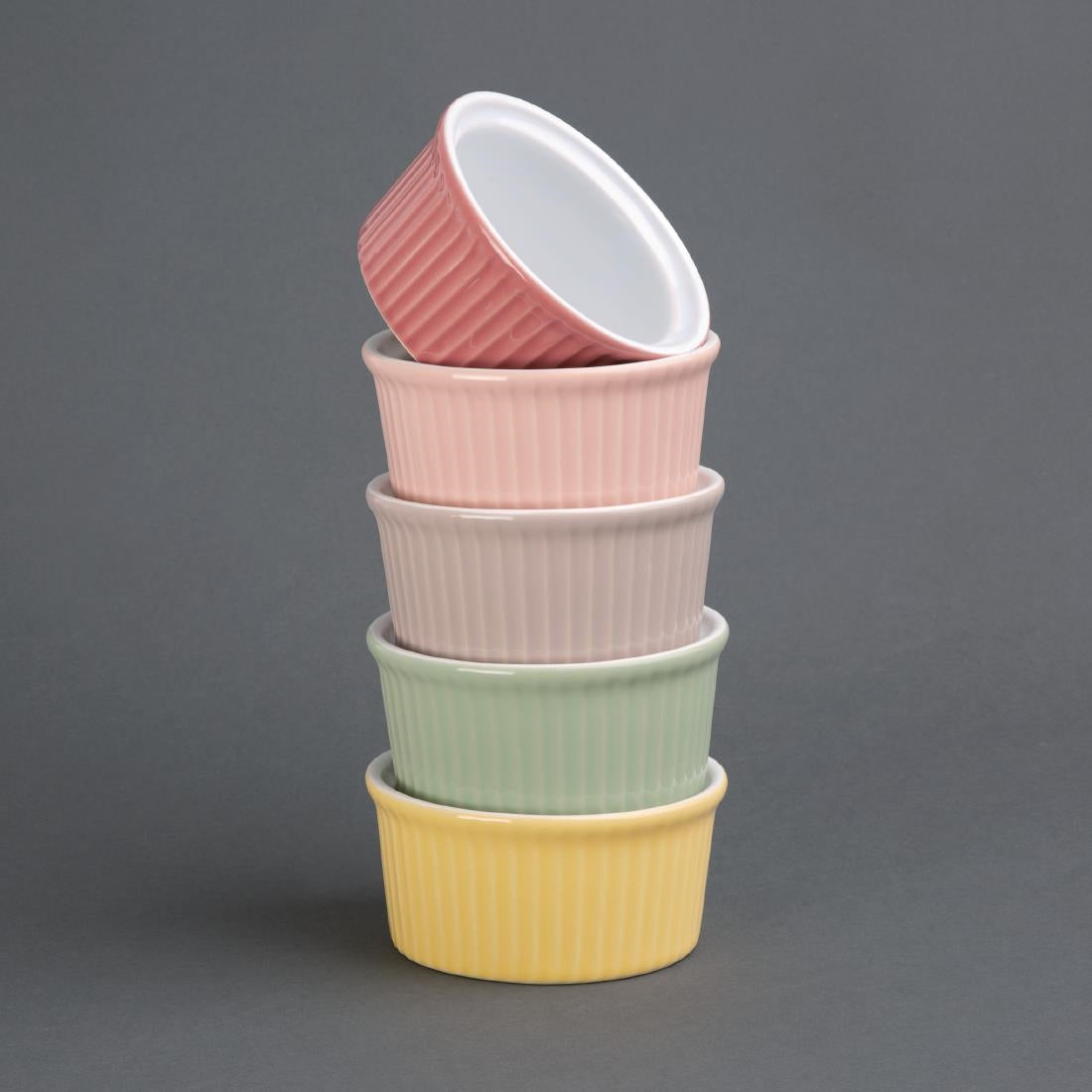 Olympia Pastel Ramekin Green 145ml (Pack of 12)