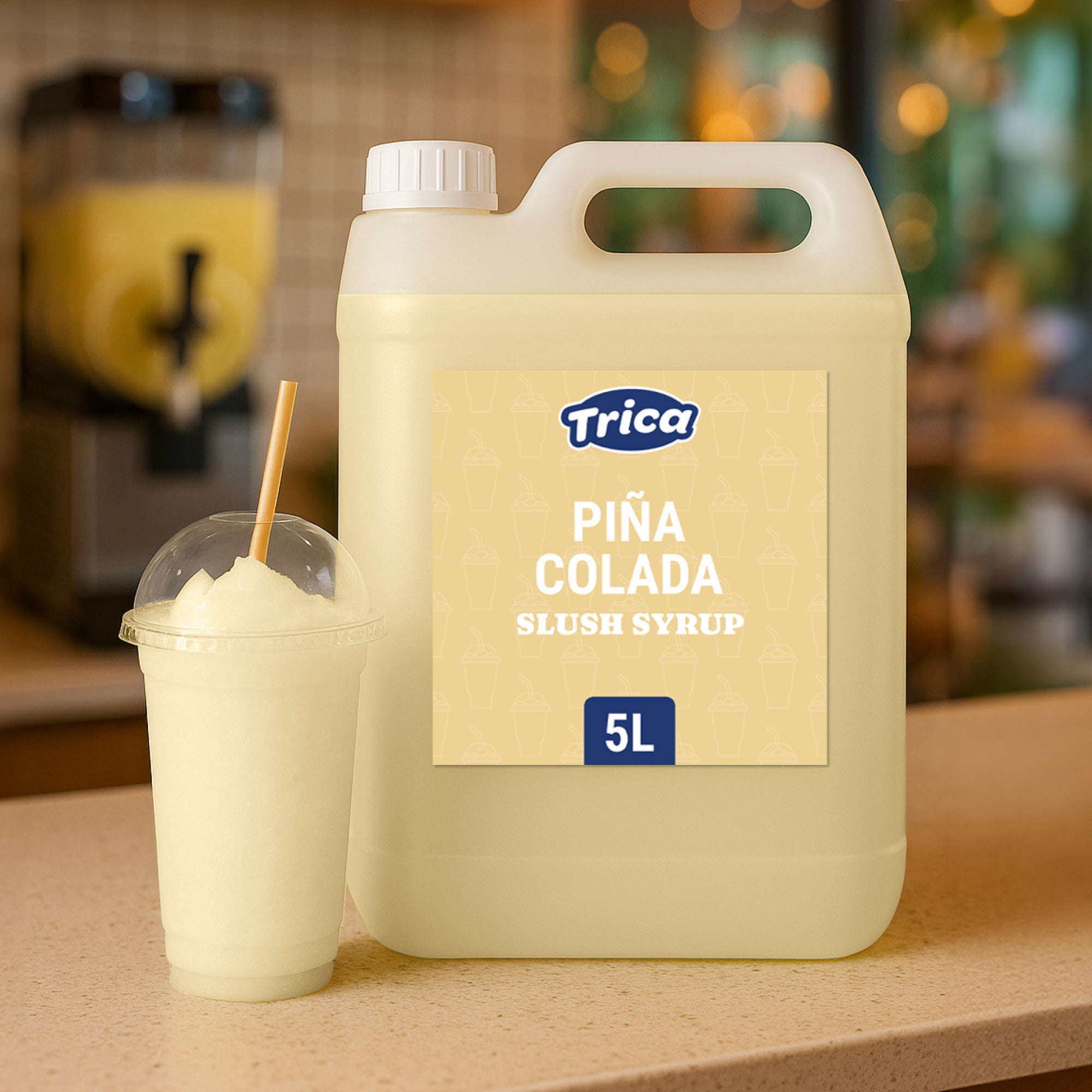 TRICA Pina Colada Slush Syrup 5 Litre