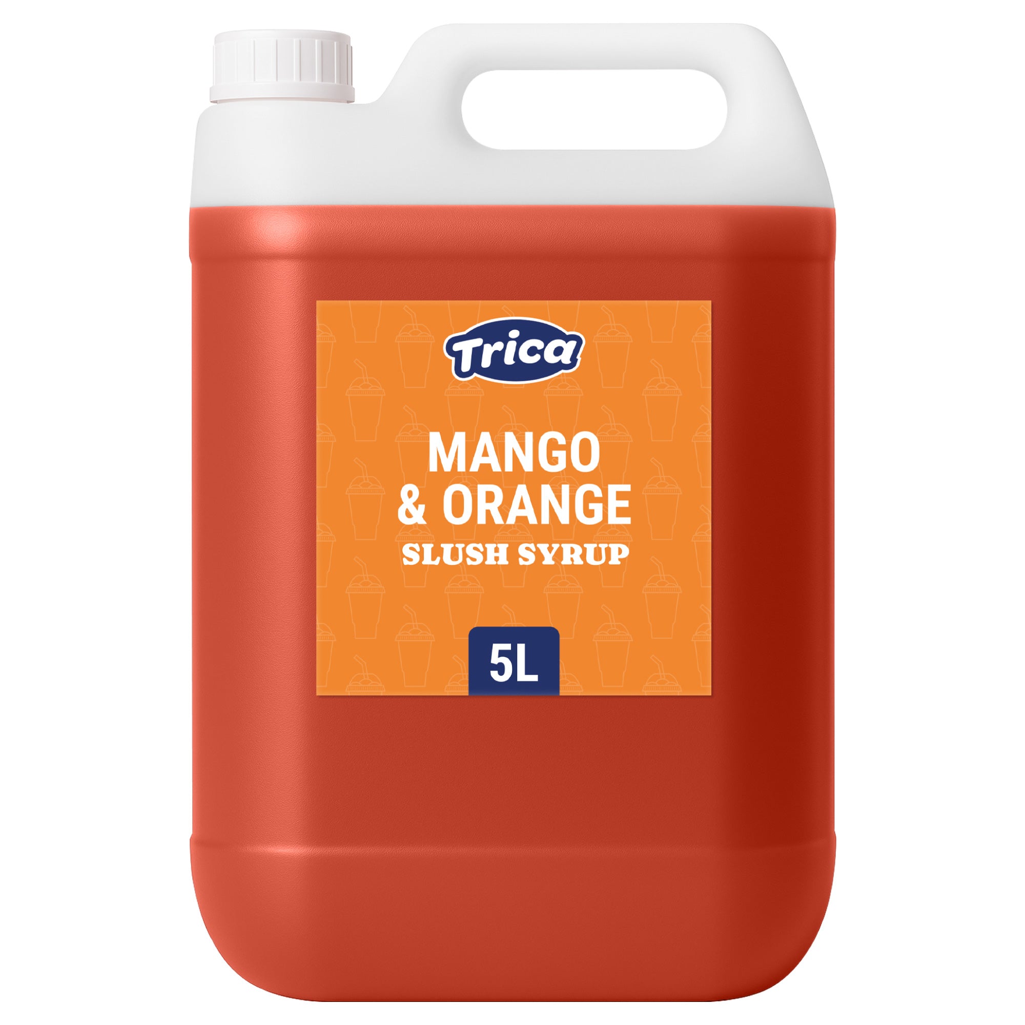 TRICA Mango & Orange Slush Syrup 5 Litre