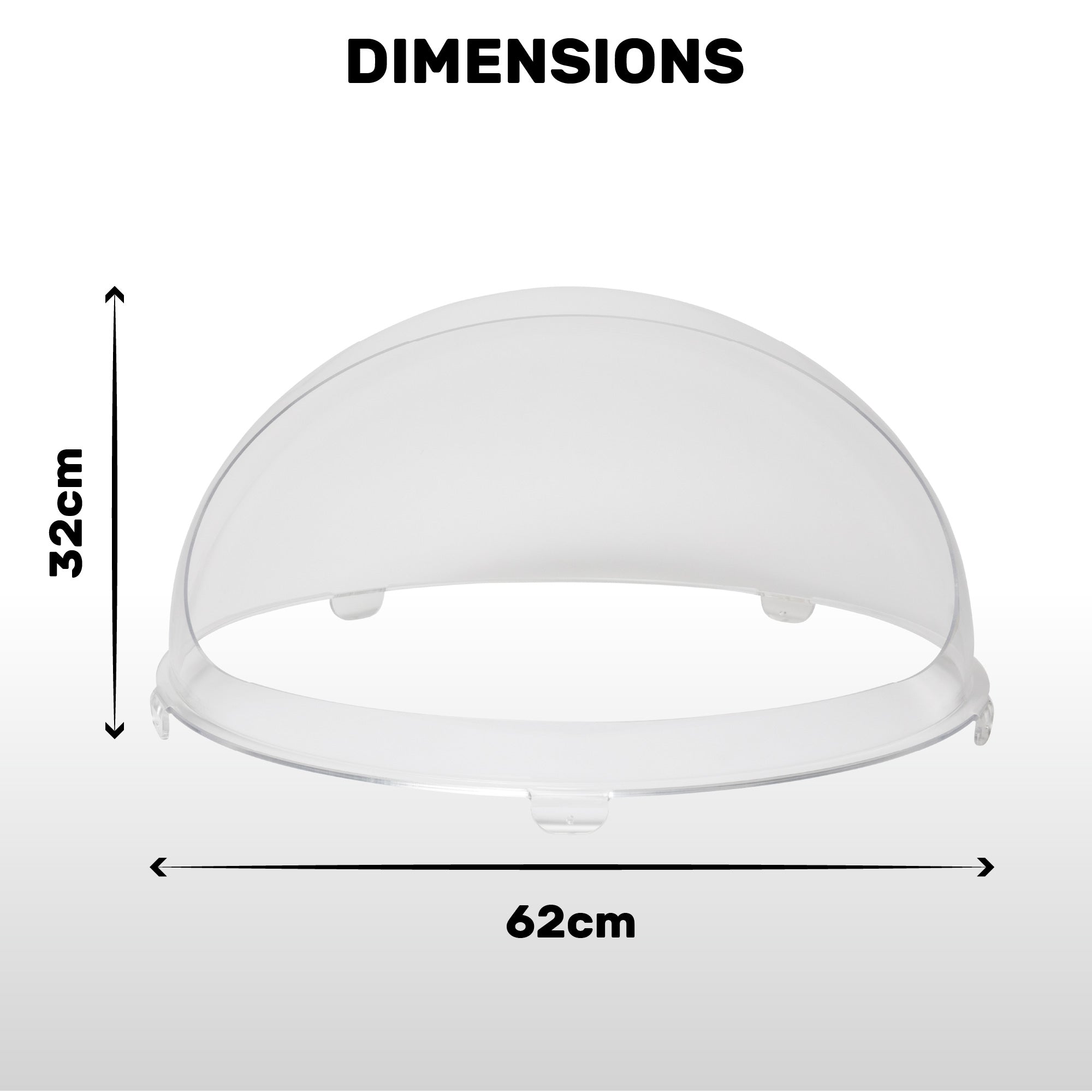 HAXRO Candy Floss Dome Bubble Cover 62cm