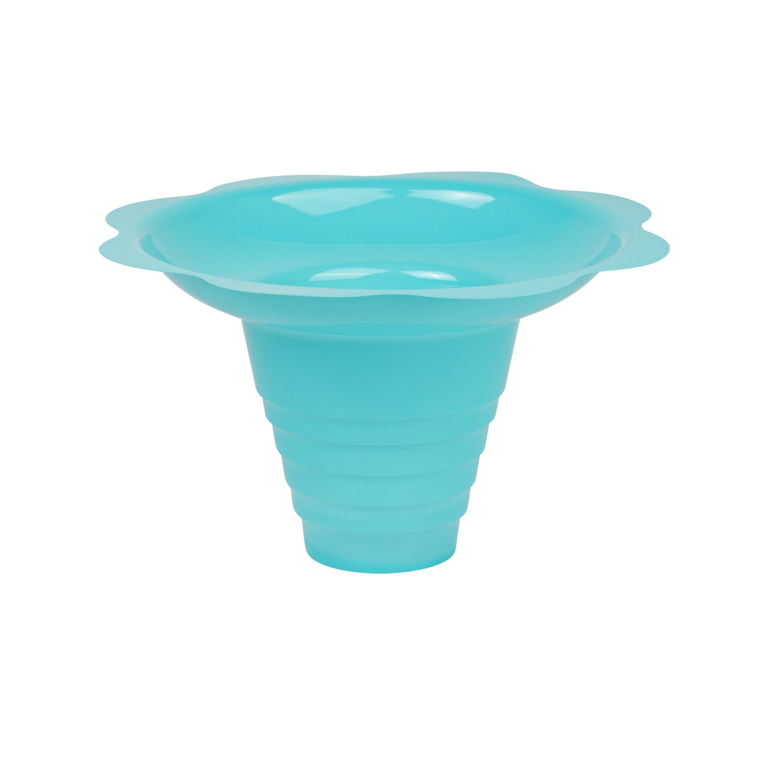 Large Flower shaped snow cone cups