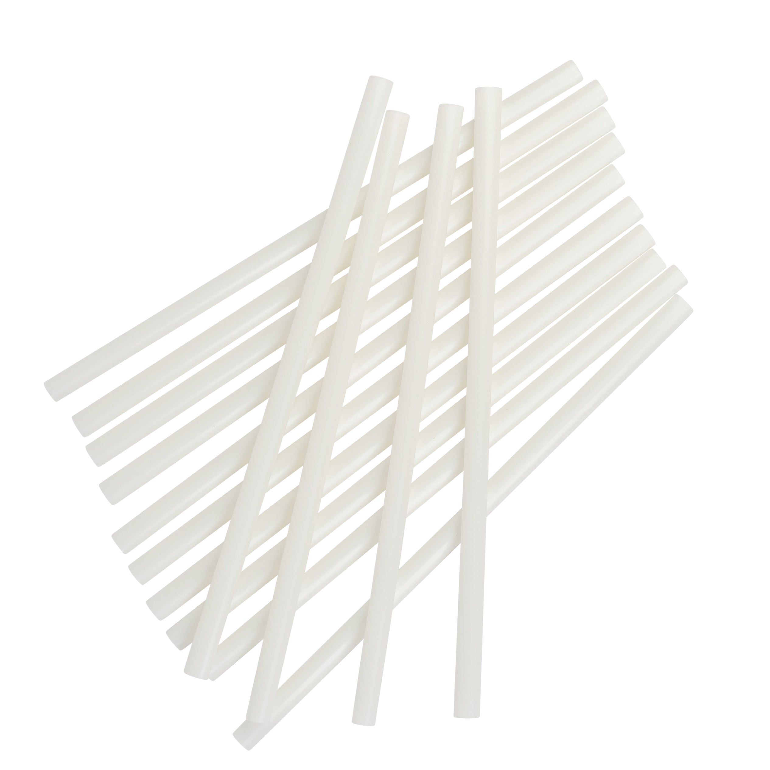 Straight Smoothie Straw PLA 9mm Clear 200 Biodegradable