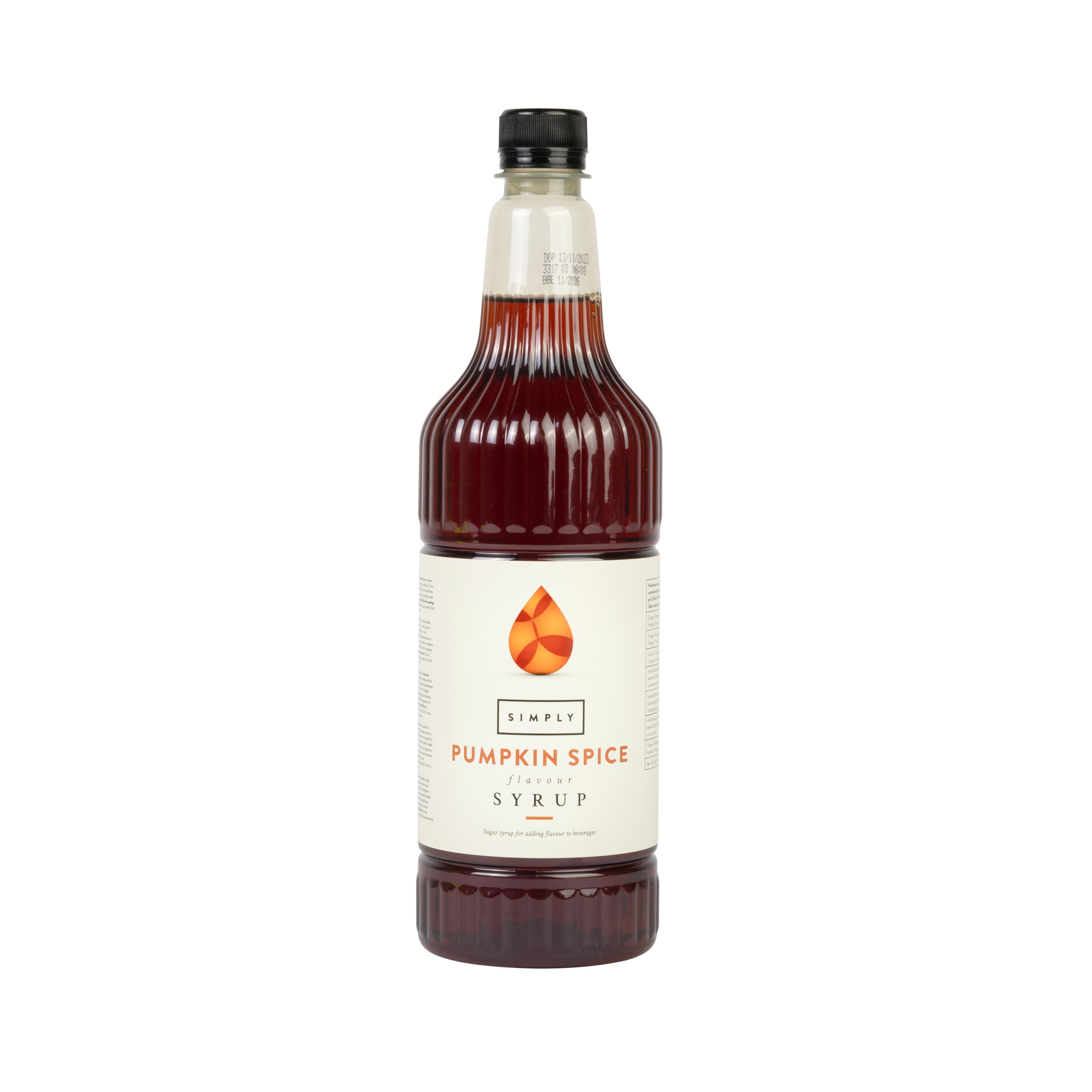Simply Traditional Pumpkin Spice Syrups Iced Tea Syrup 1LTR