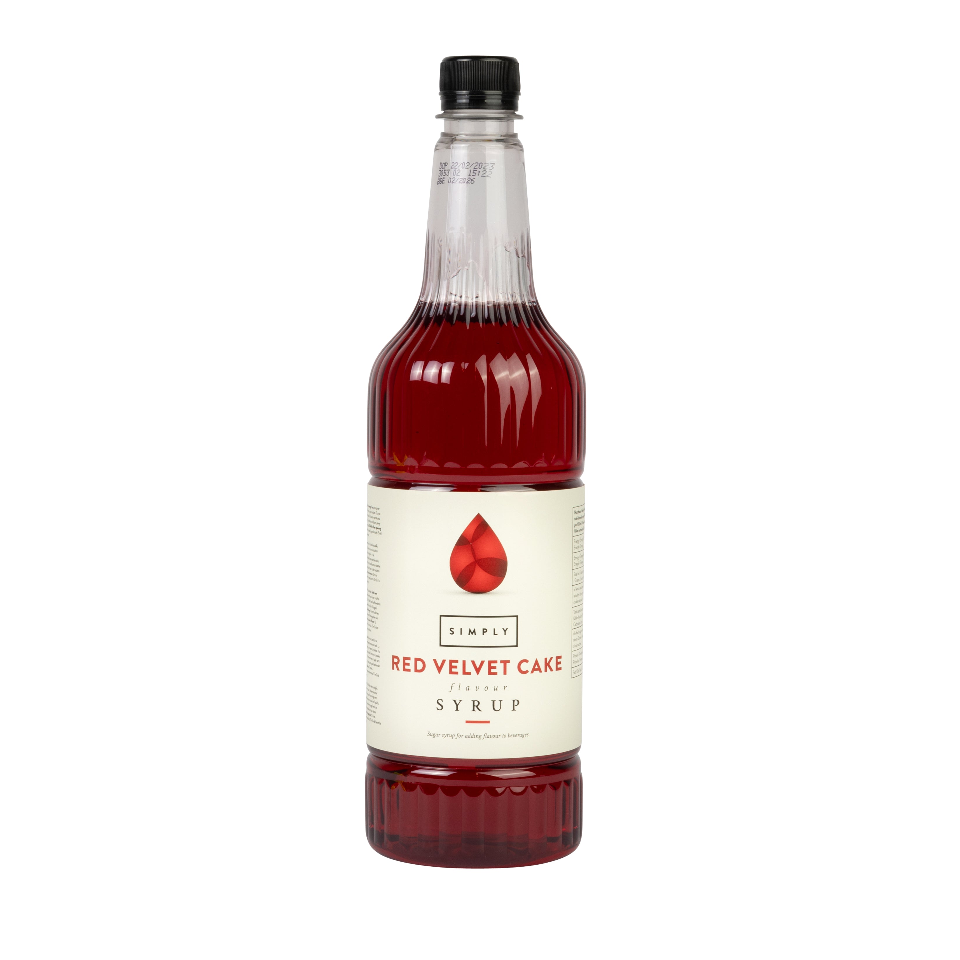 Simply Traditional  Red Velvet Cake Syrups Iced Tea Syrup 1LTR