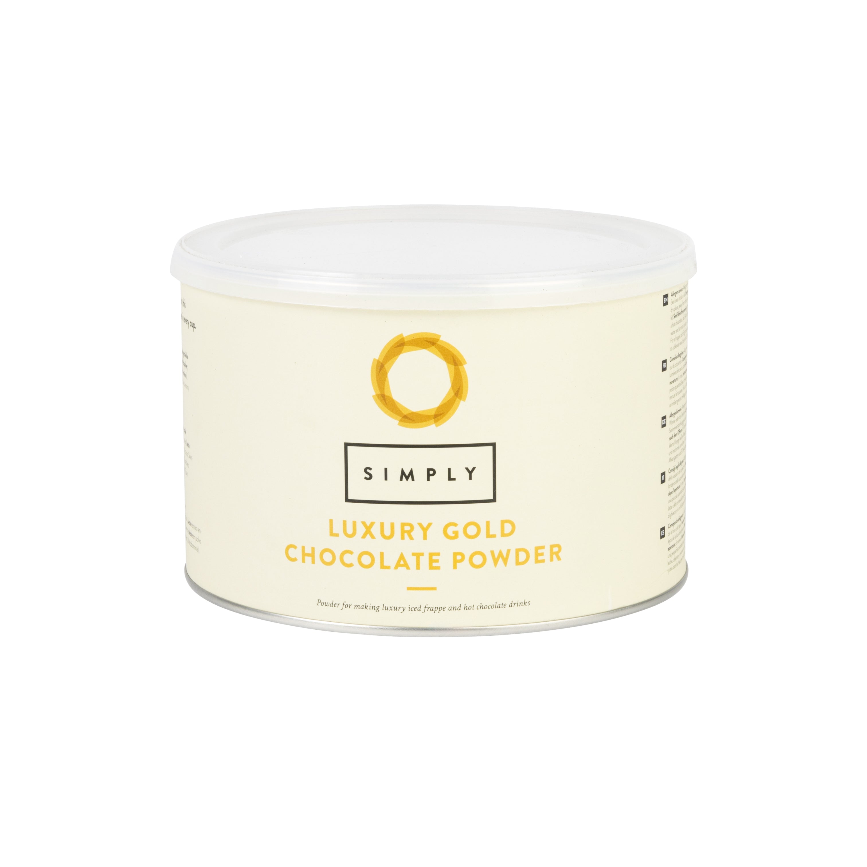 Simply Luxury Gold Chocolate Powder - 1kg Tin