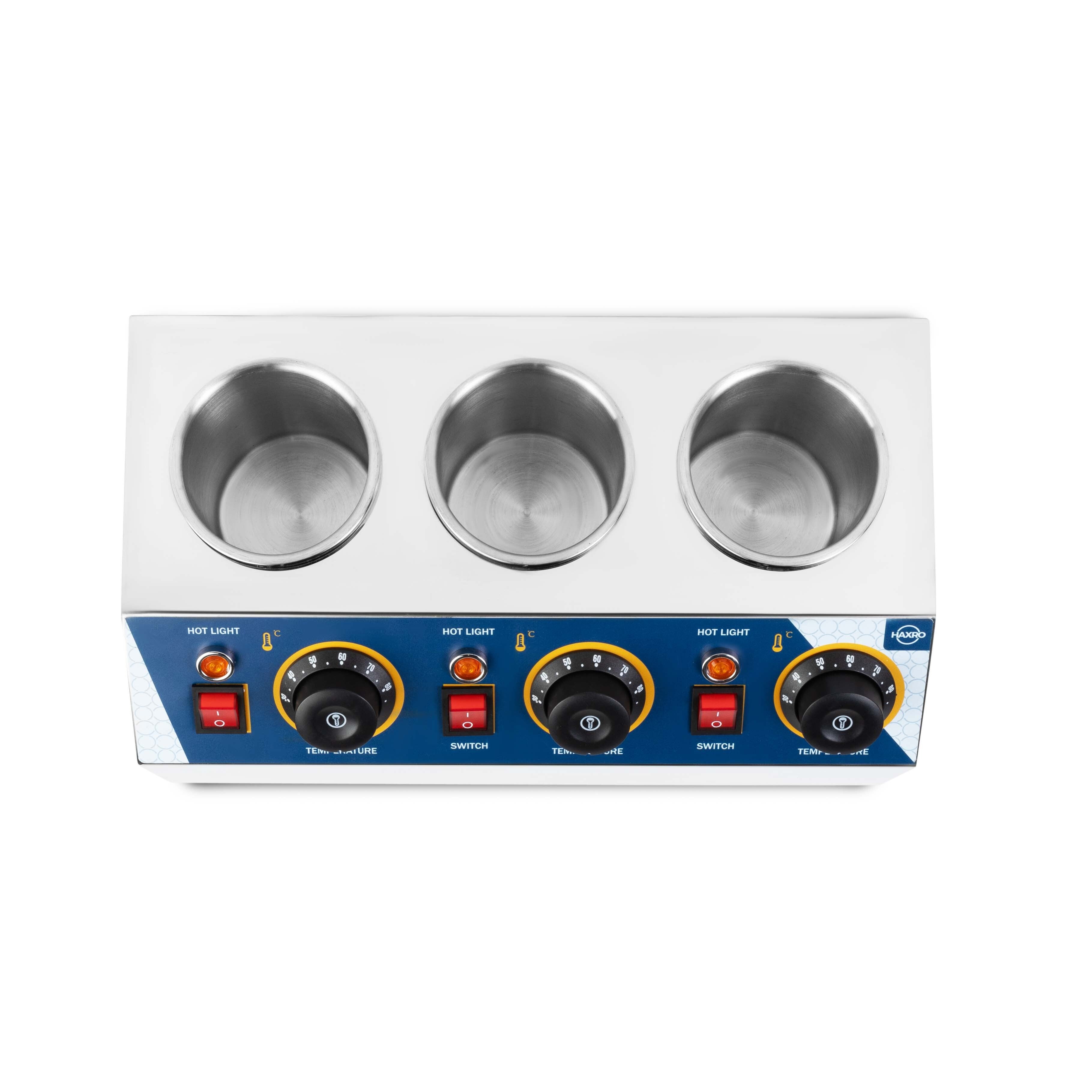 HAXRO 3 Compartment Sauce Warmer