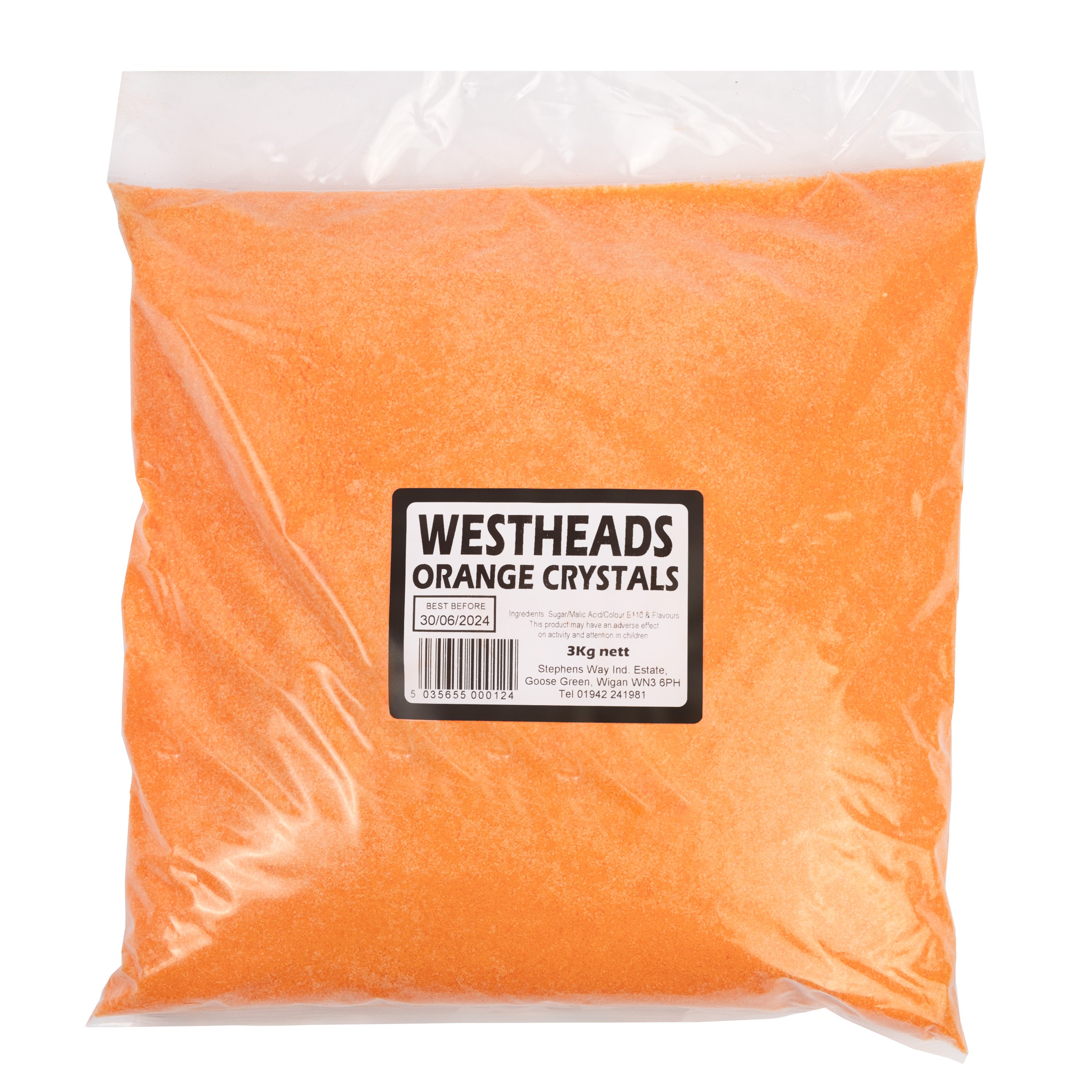 Westheads Orange Crystals 3kg