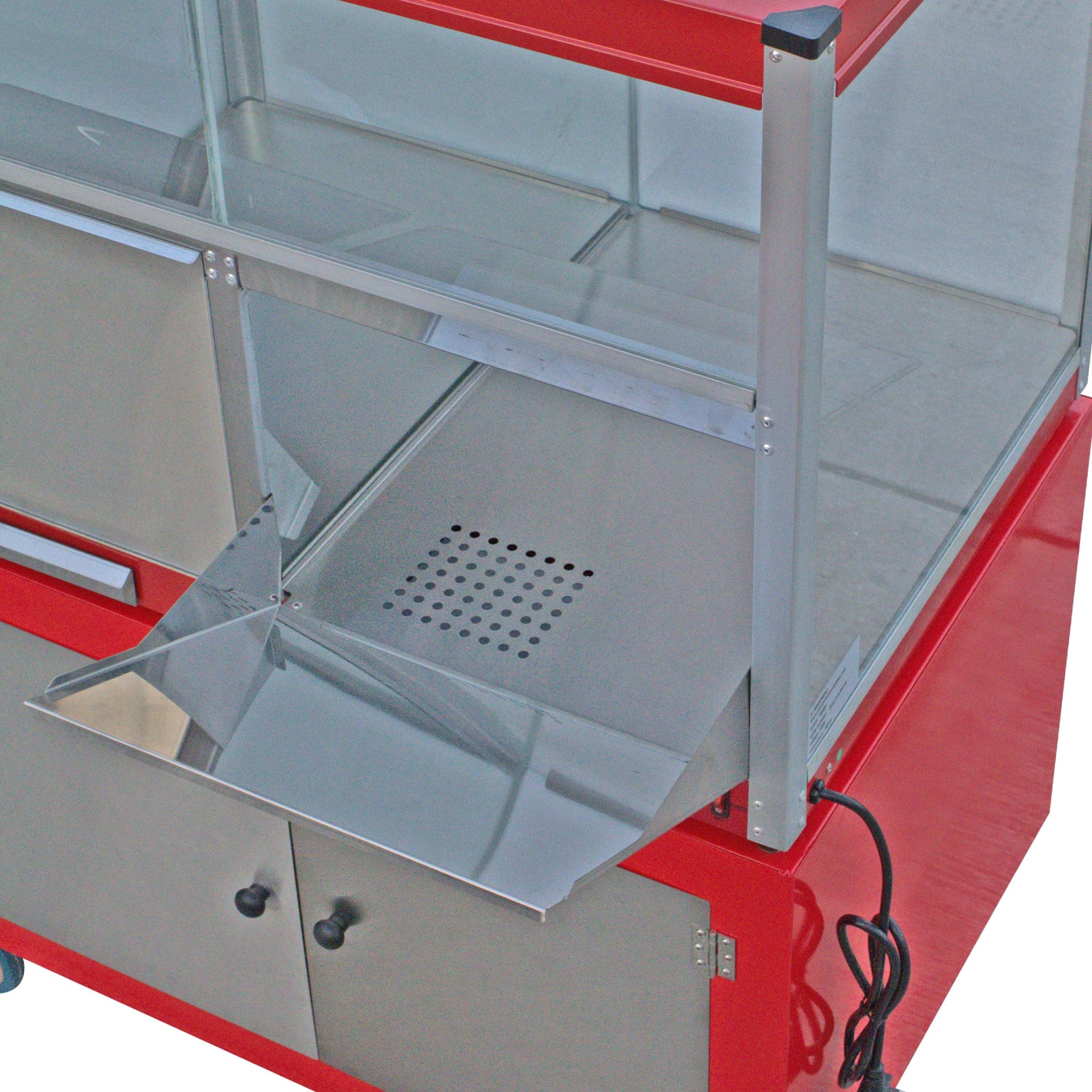 HAXRO Large Double Popcorn Warmer With Base