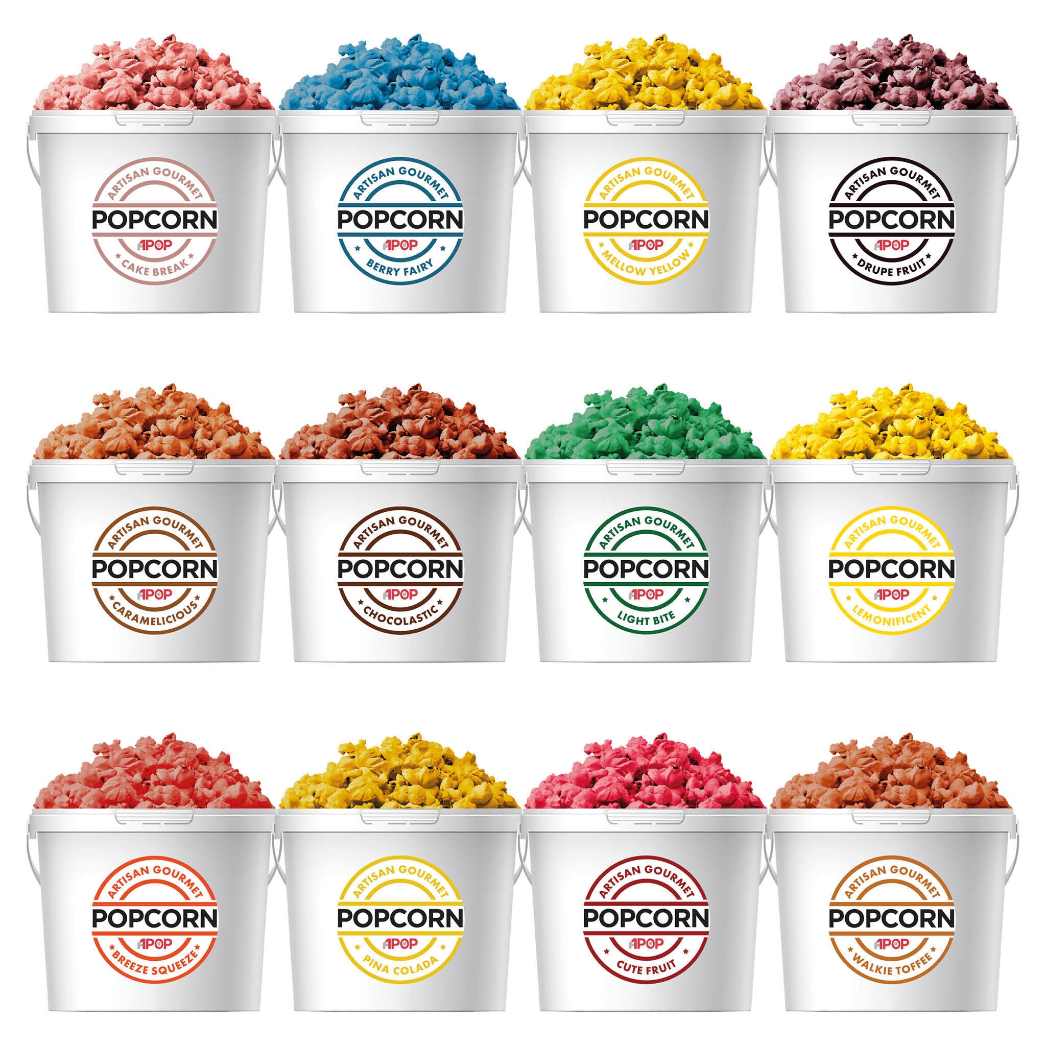 Ready Made Gourmet Popcorn - All Flavours 1.2kg