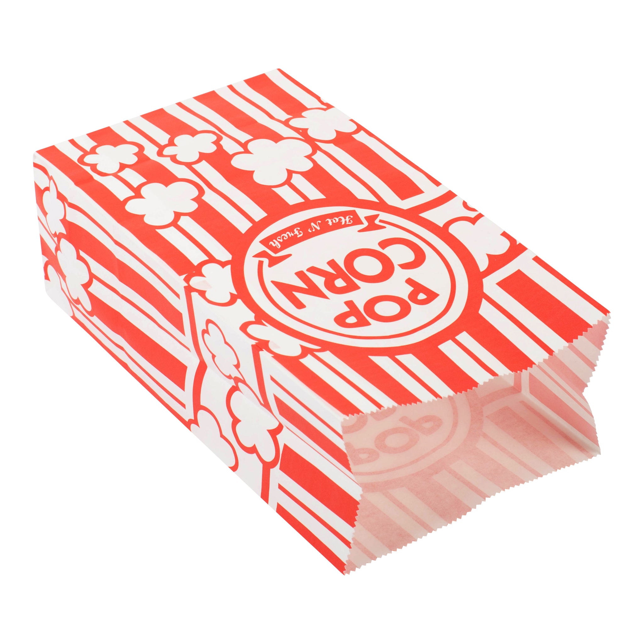 DEXLO 46oz Single Ply Popcorn Bags (Pack of 1000)