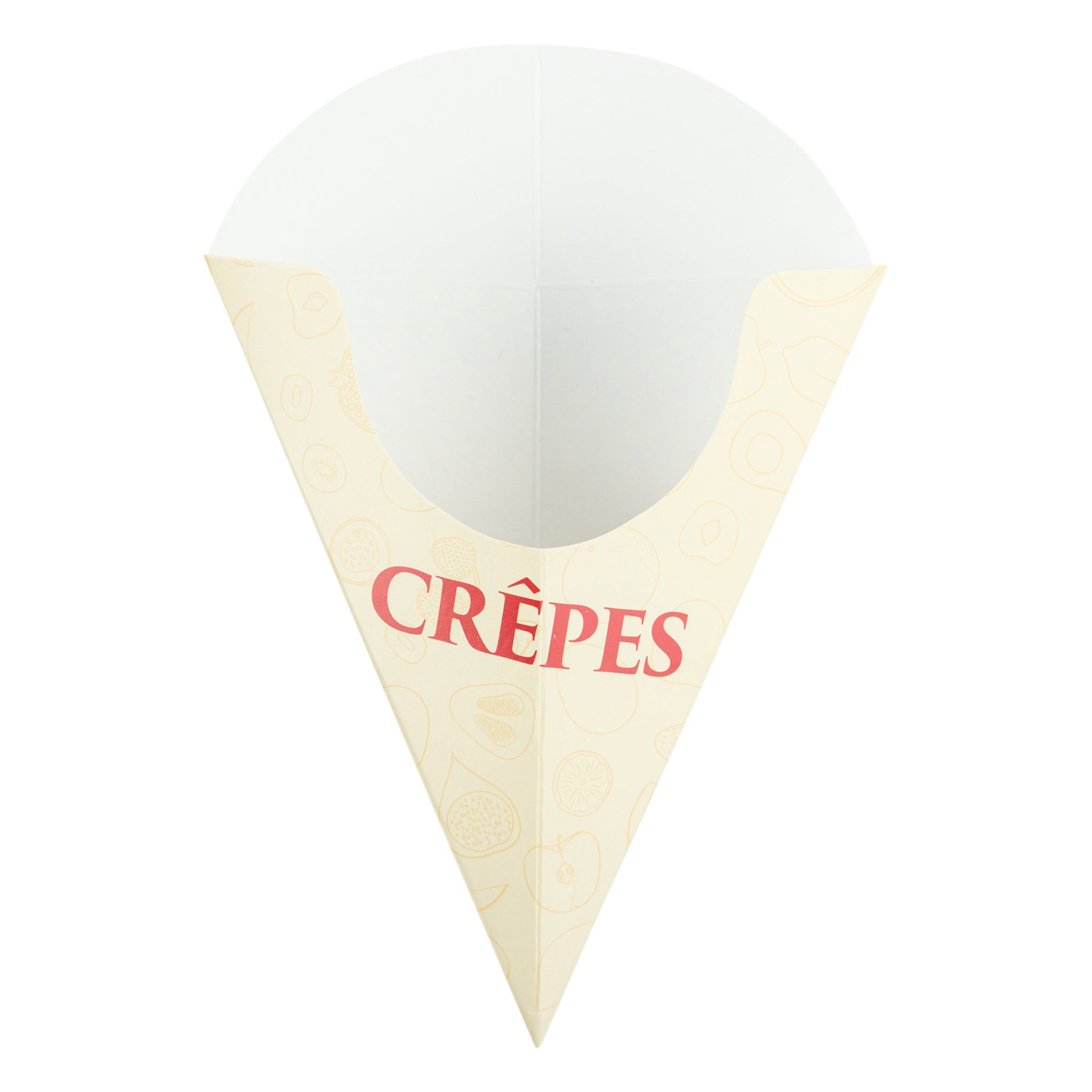 Crepe Cone Holders With Design