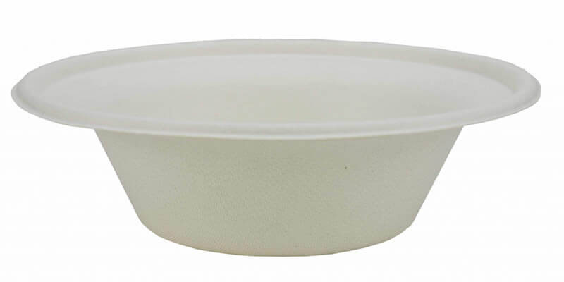 Bagasse Round Bowl 750ml.