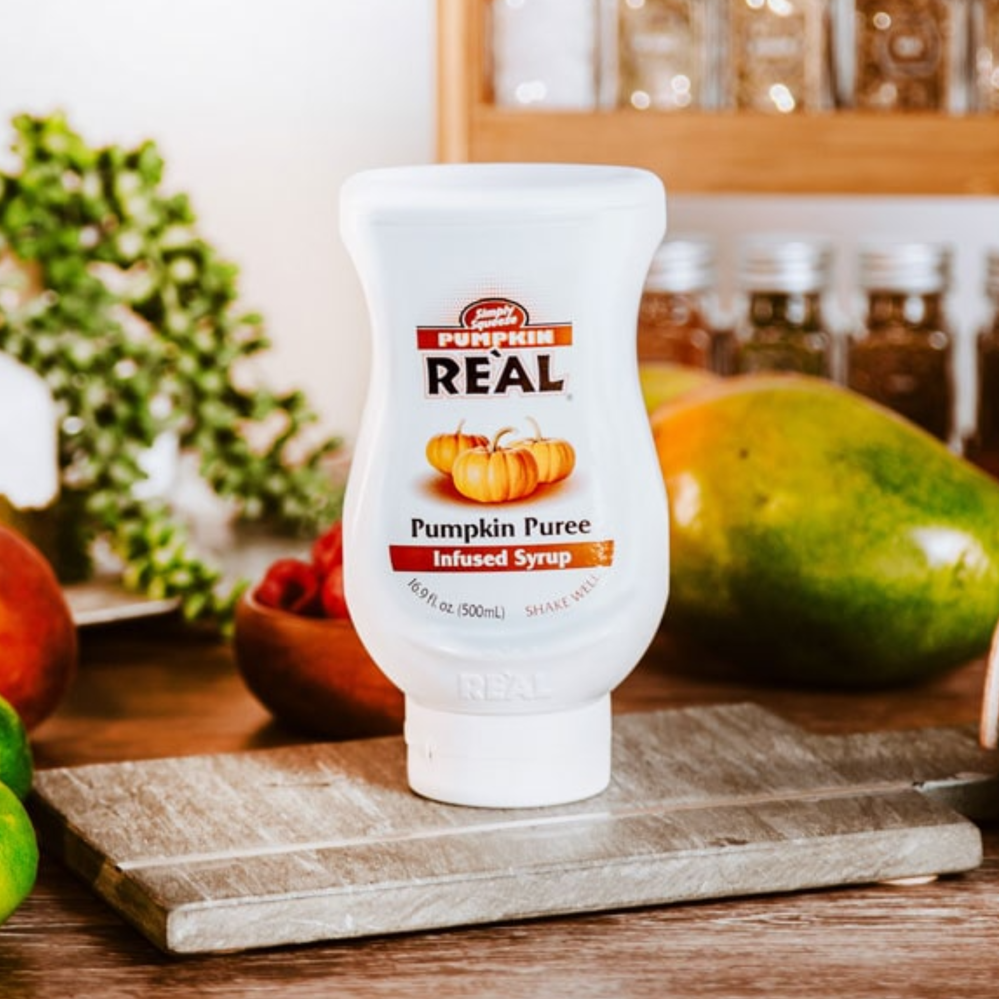 Re'al Pumpkin Puree Infused Syrup 500mL