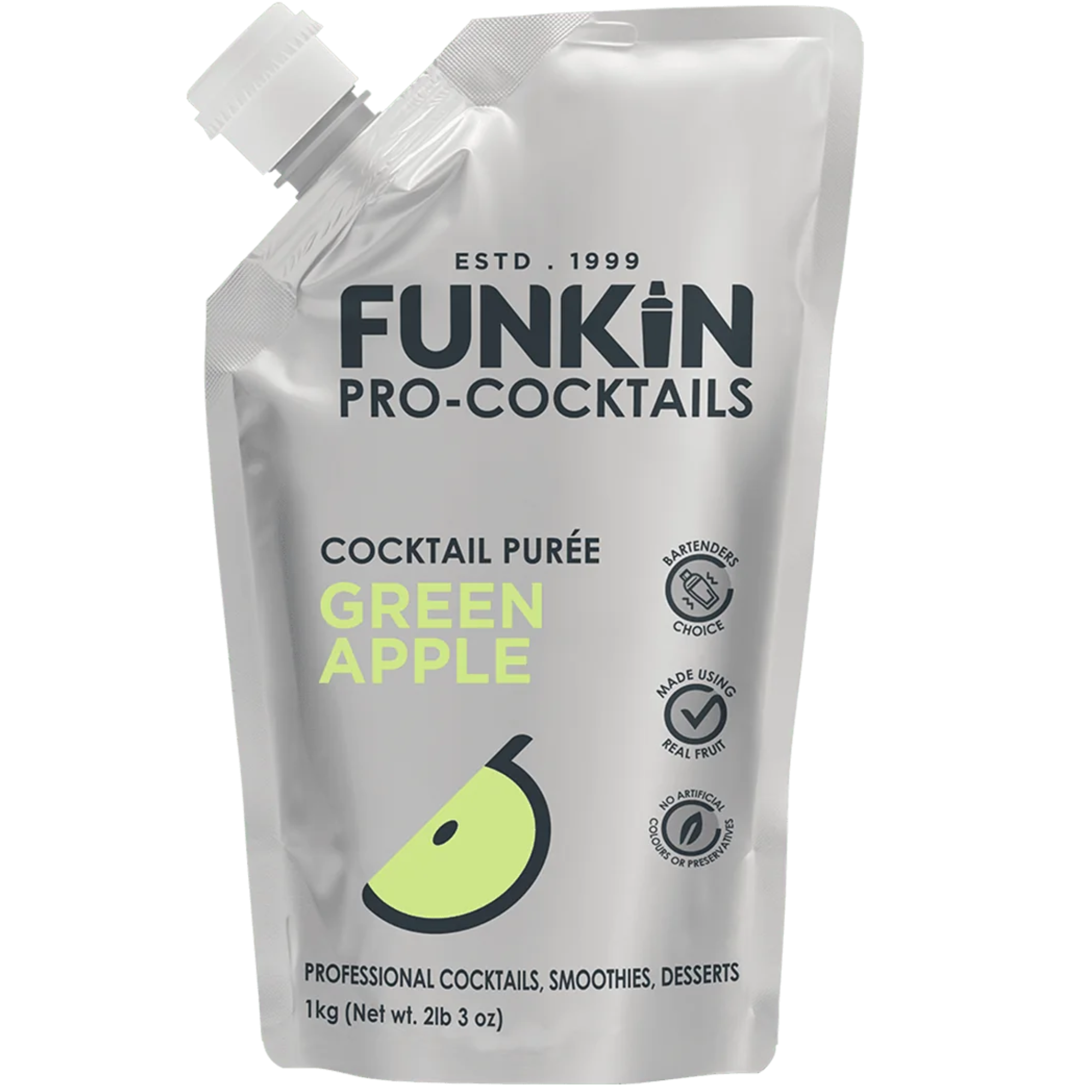 Funkin Purees - Green Apple 1kg