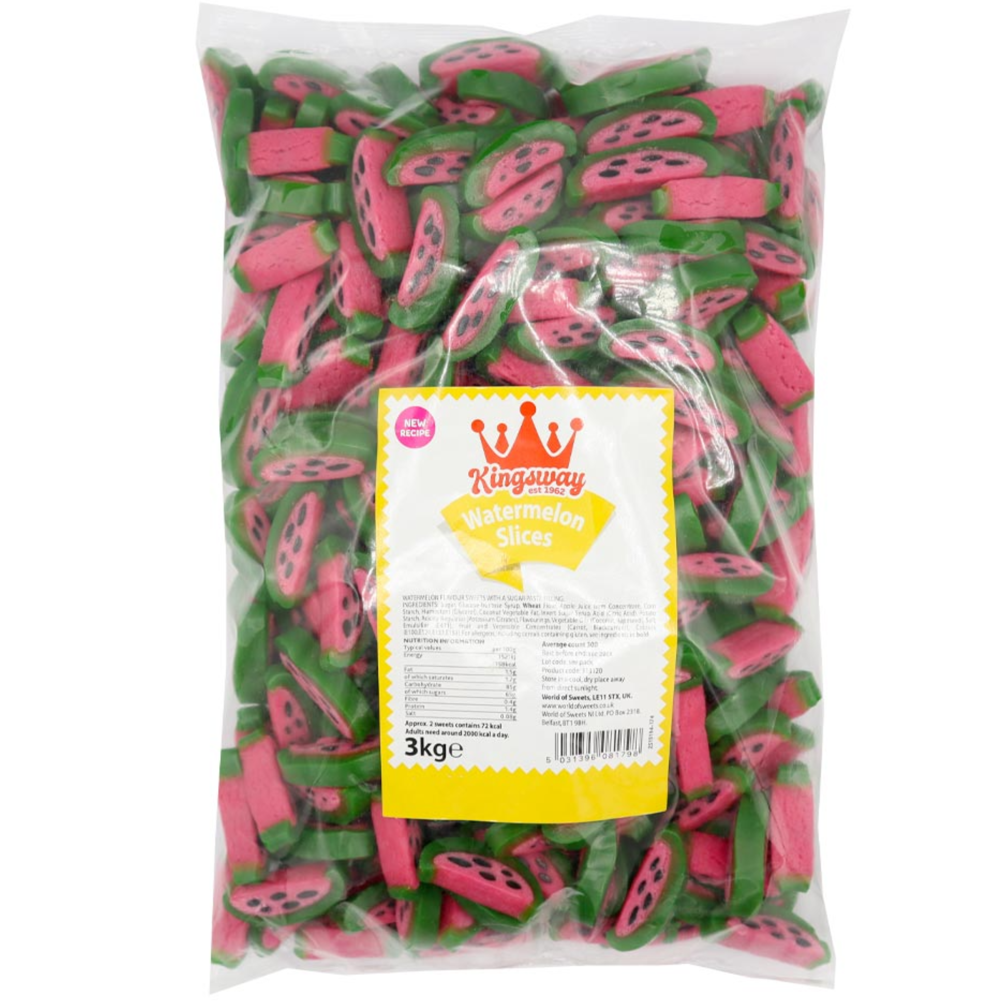 Kingsway Watermelon Slices 3kg
