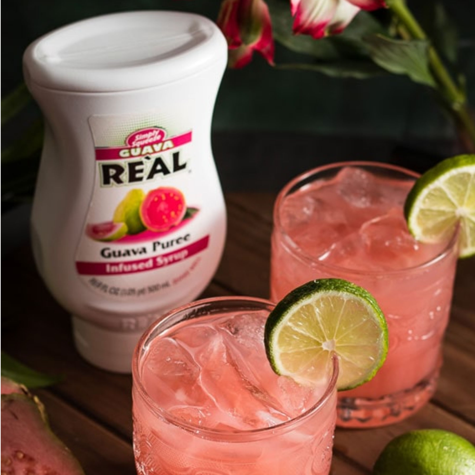 Re'al Guava Puree Infused Syrup 500mL