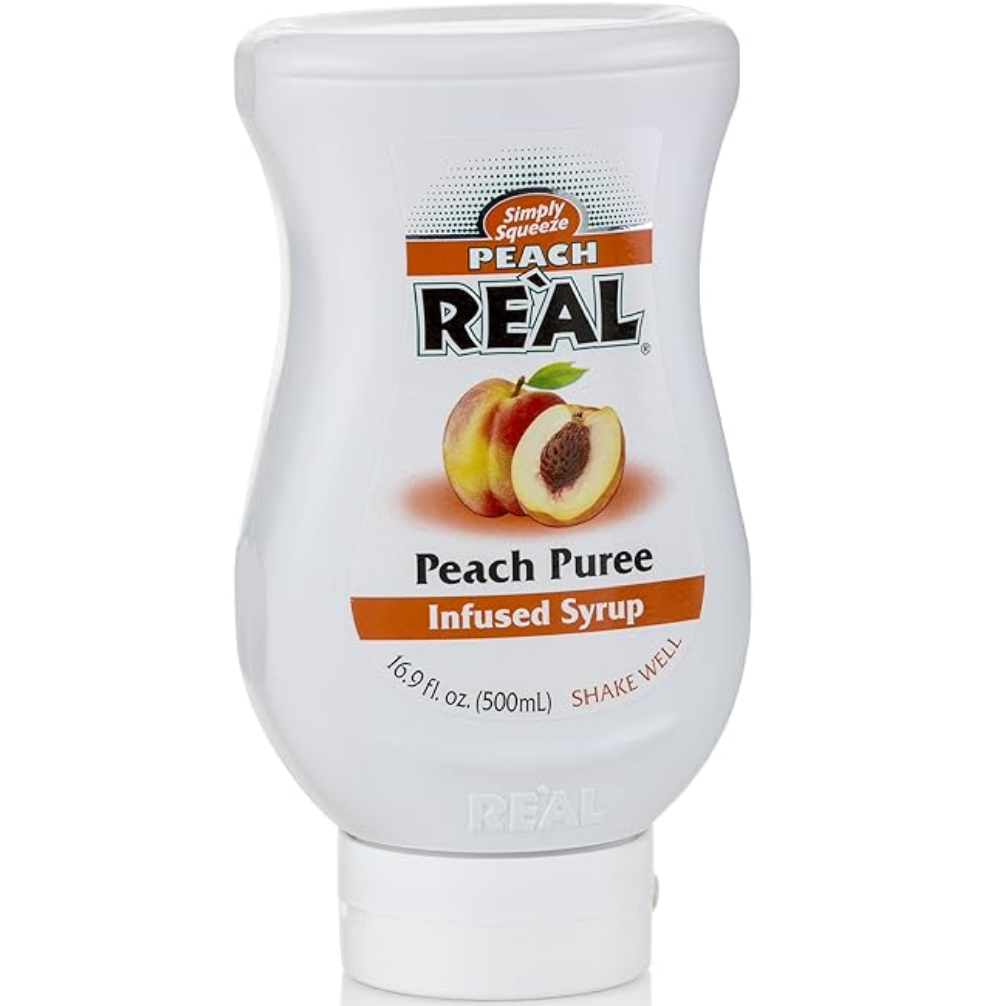 Re'al Peach Puree Infused Syrup 500mL