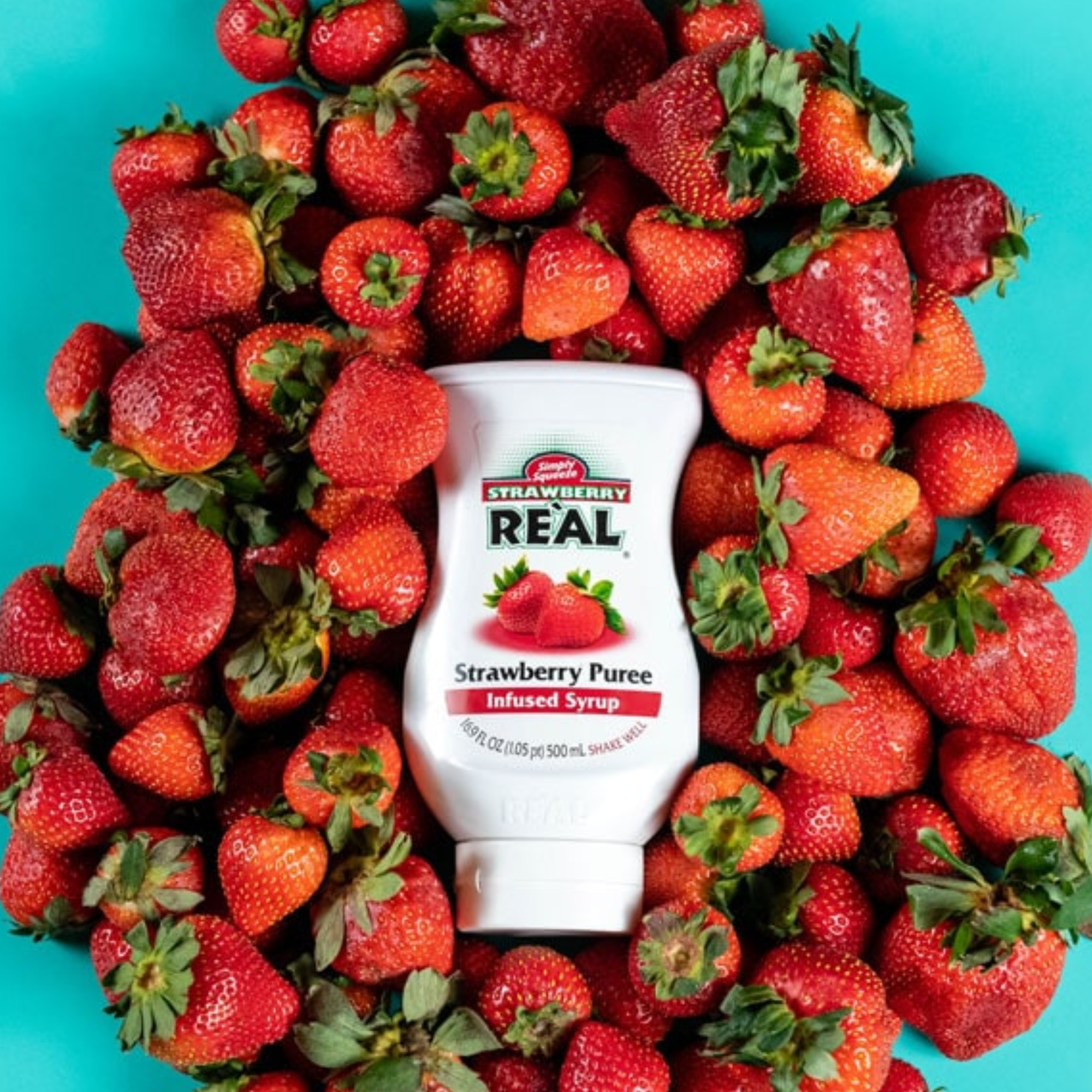 Re'al Strawberry Puree Infused Syrup 500mL