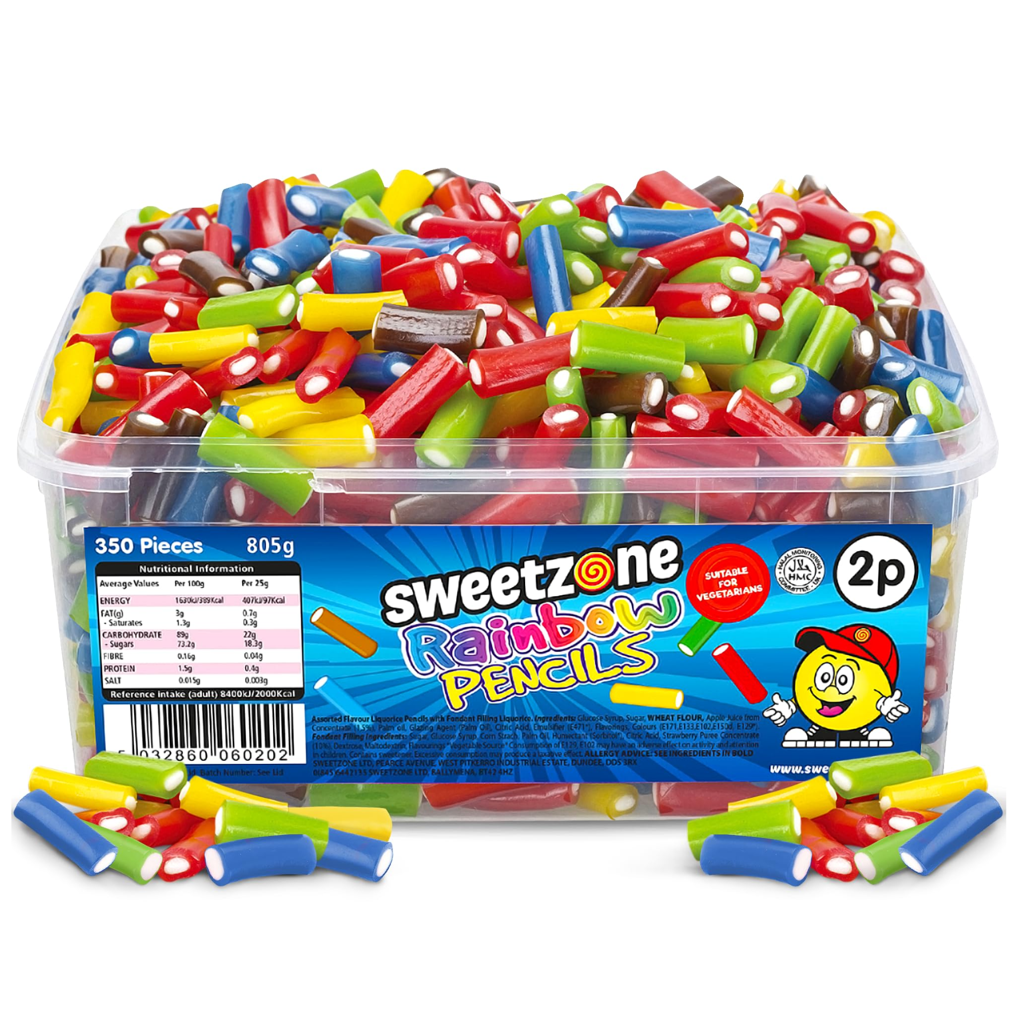 Rainbow Pencils 350 pc 805g