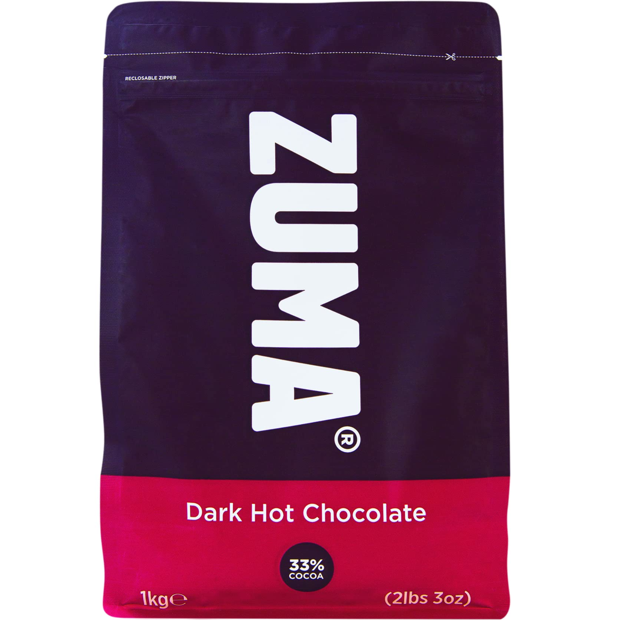 Zuma Dark Chocolate - 33% Cocoa (1 kg Bag)