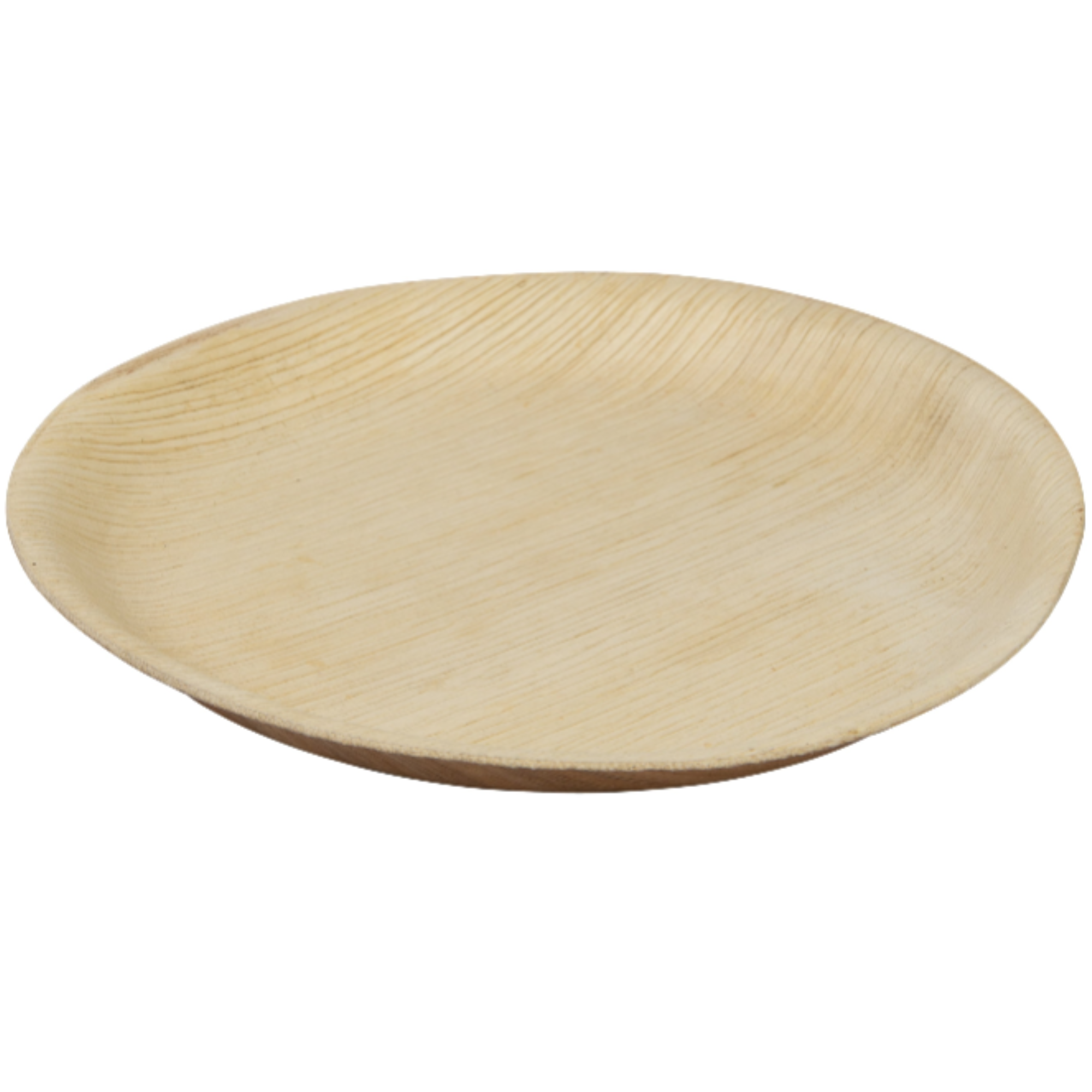 Round 8” Small Rim Plate 20cm Natural Organic Palm Range