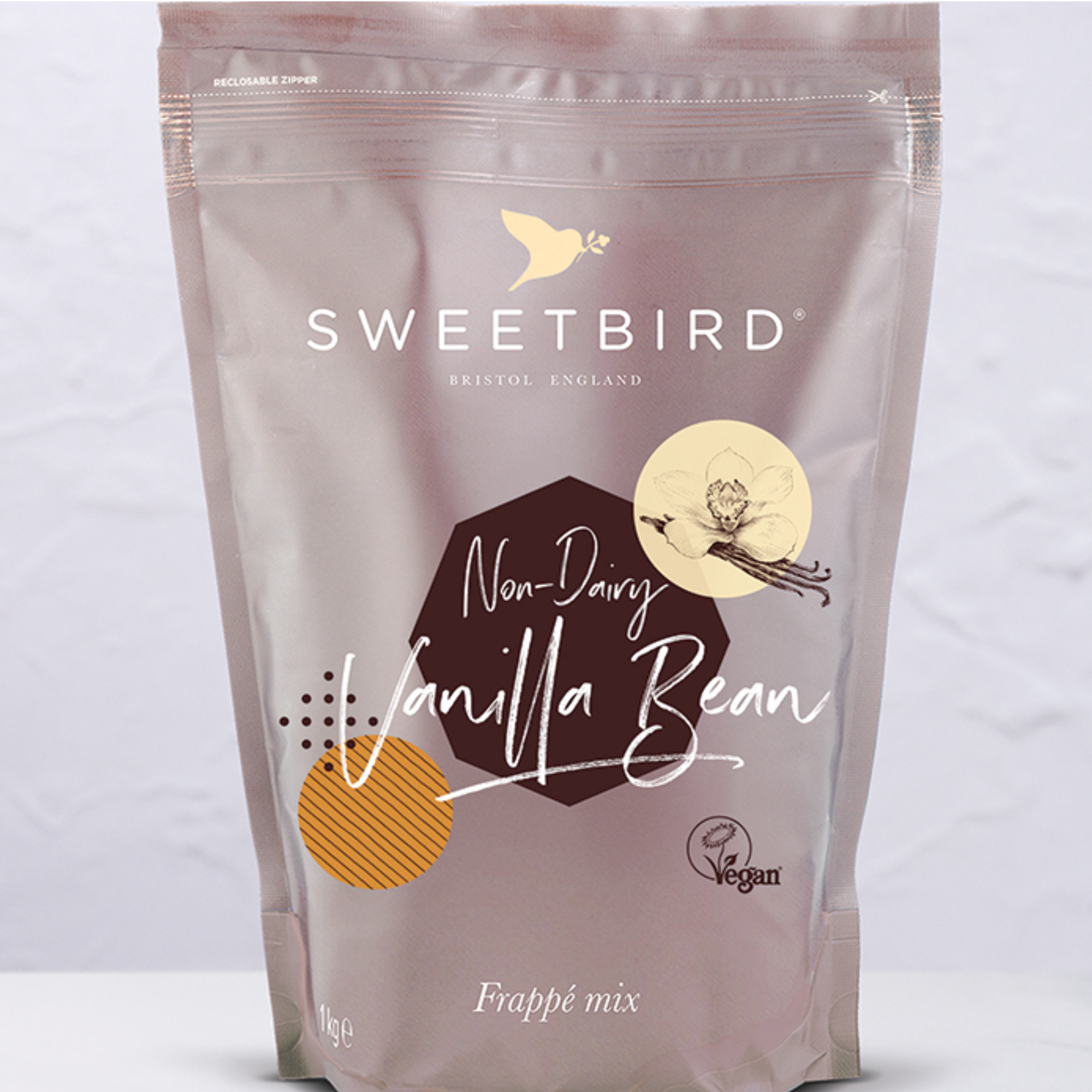 Sweetbird Vanilla Bean FrappΓ© Mix (Bags) 1kg