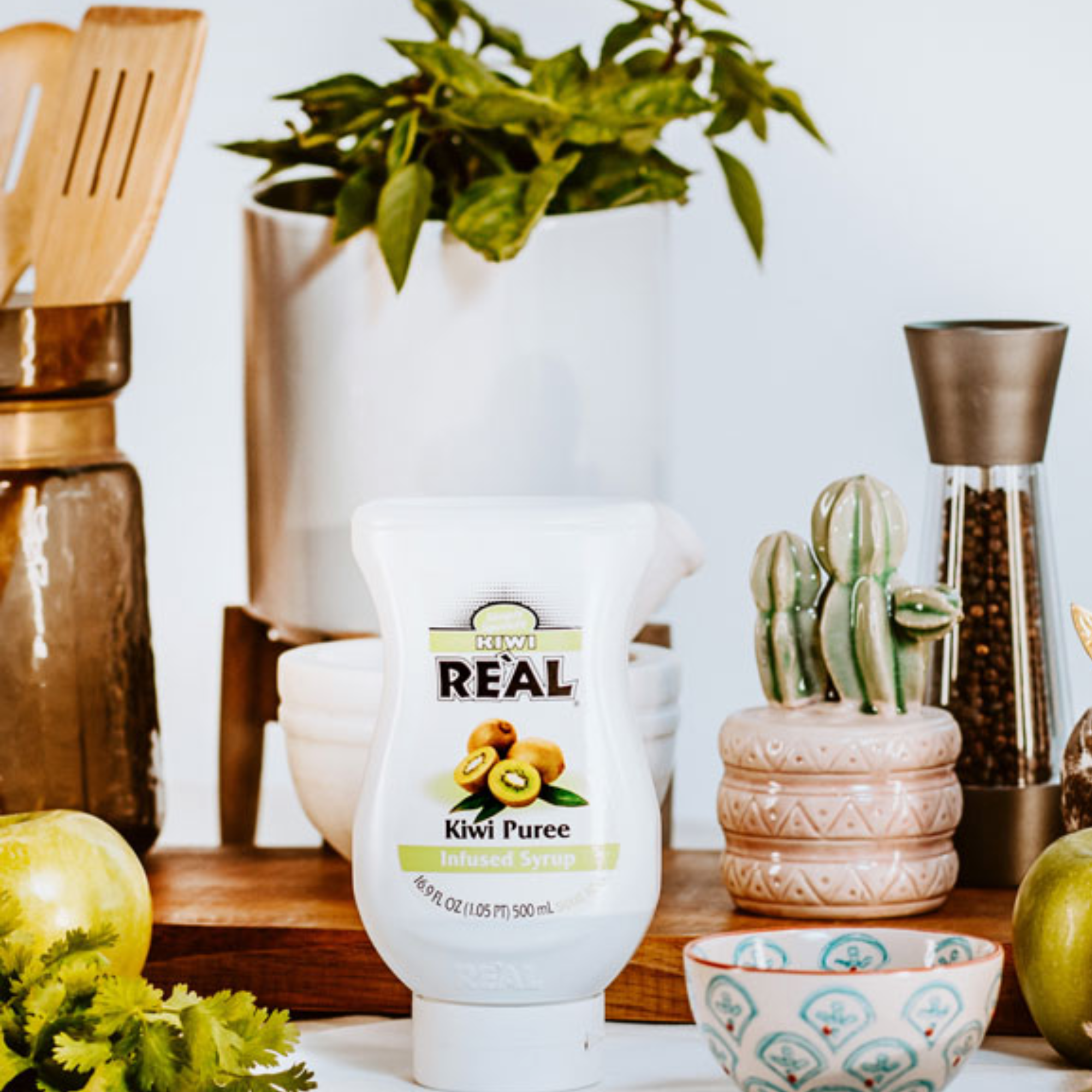 Re'al Kiwi Puree Infused Syrup 500mL