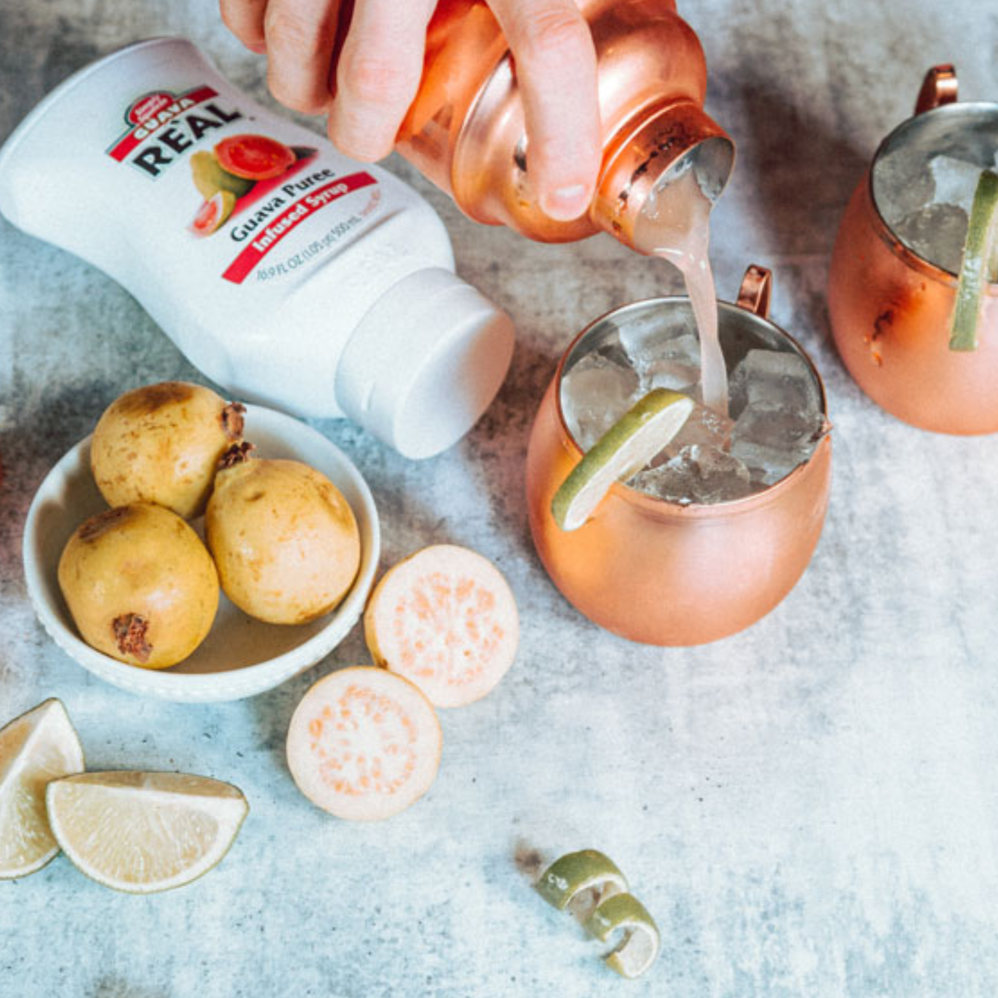 Re'al Guava Puree Infused Syrup 500mL