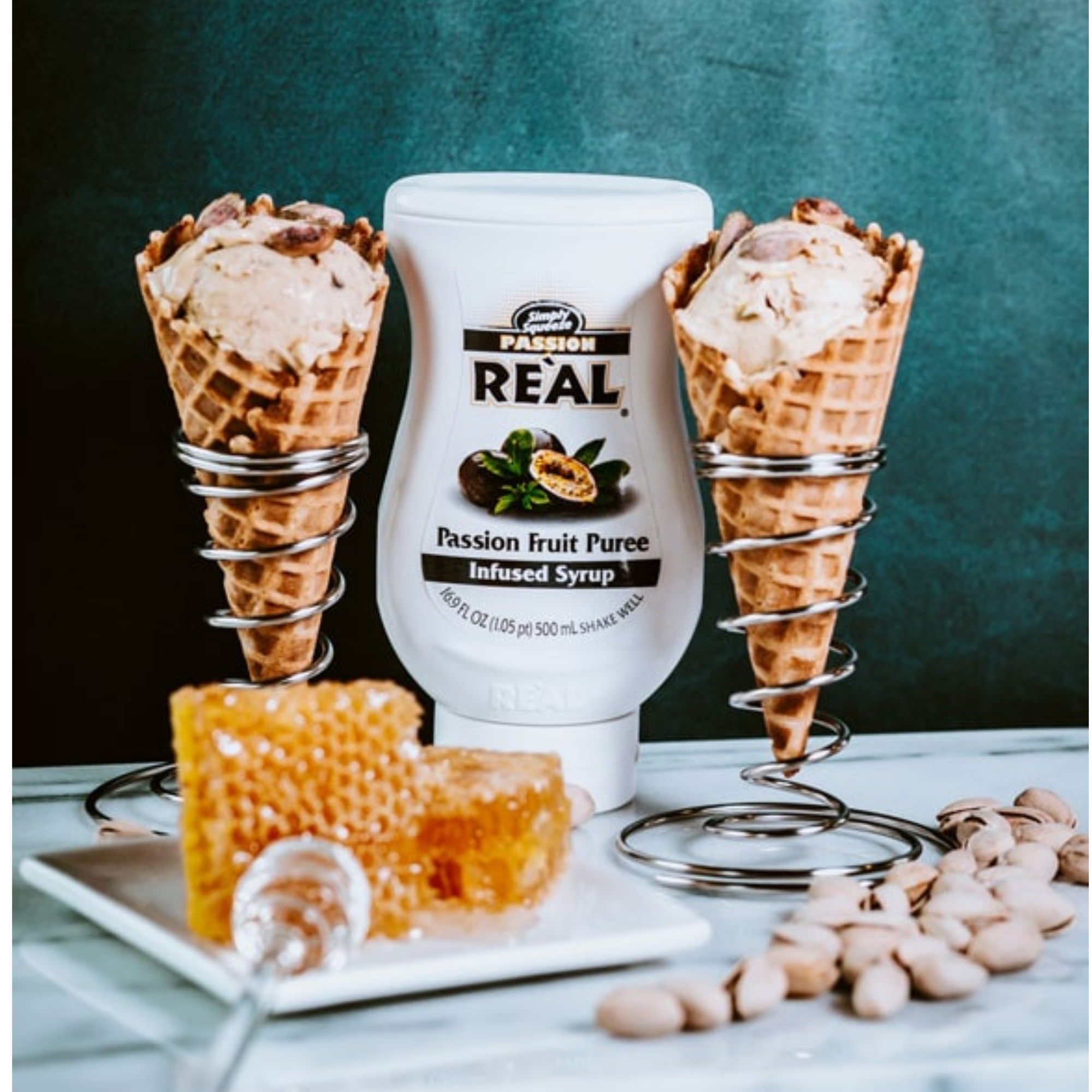 Re'al Passion Fruit Puree Infused Syrup 500mL