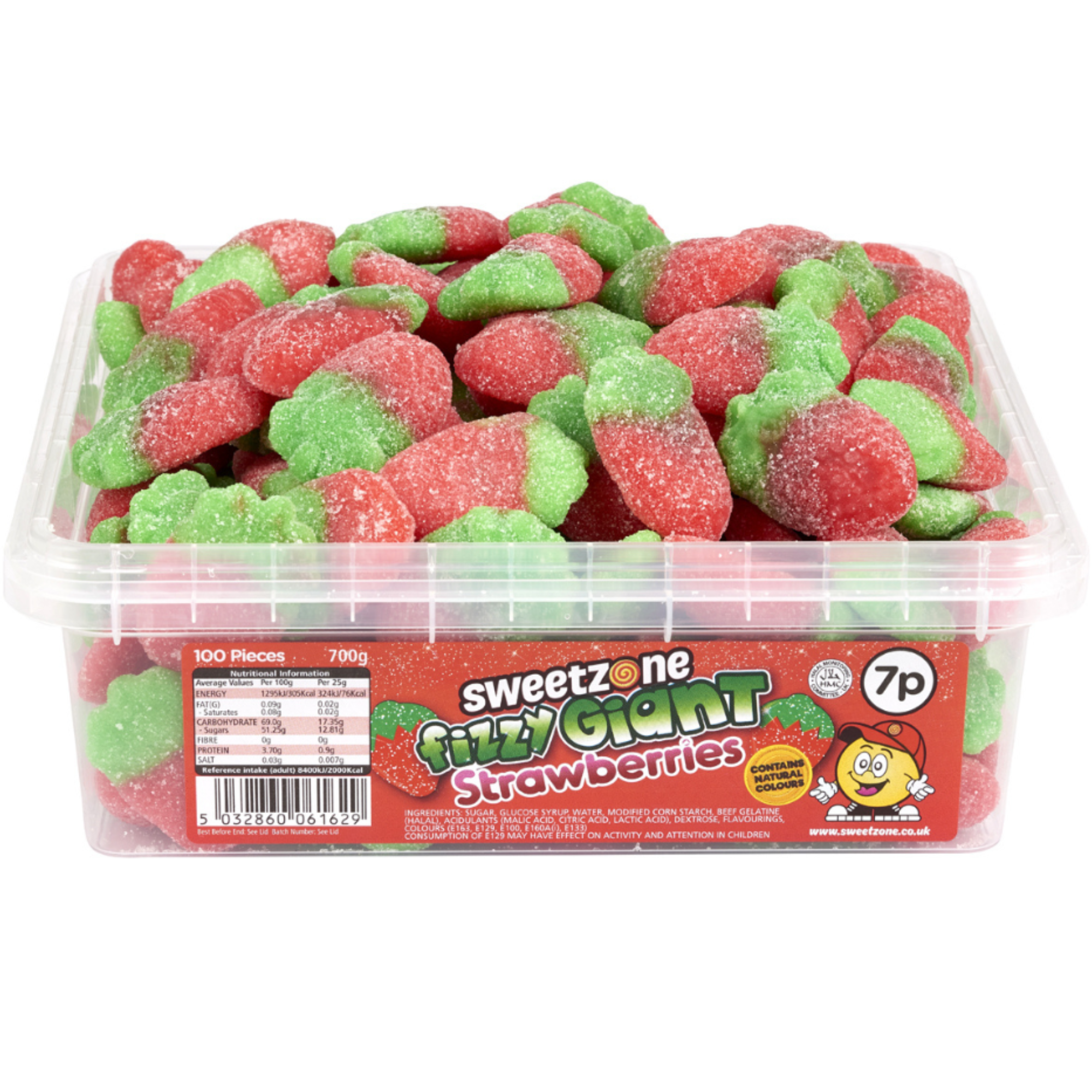 Giant Strawberry 100 x 7p 700g Tub