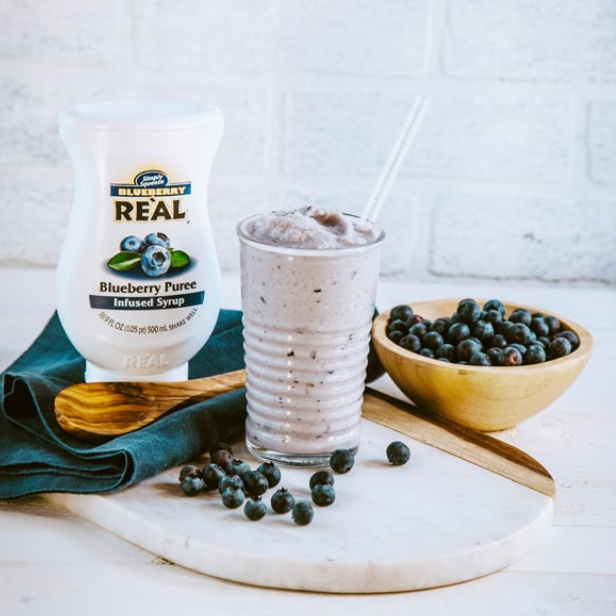 Re'al Blueberry Puree Infused Syrup