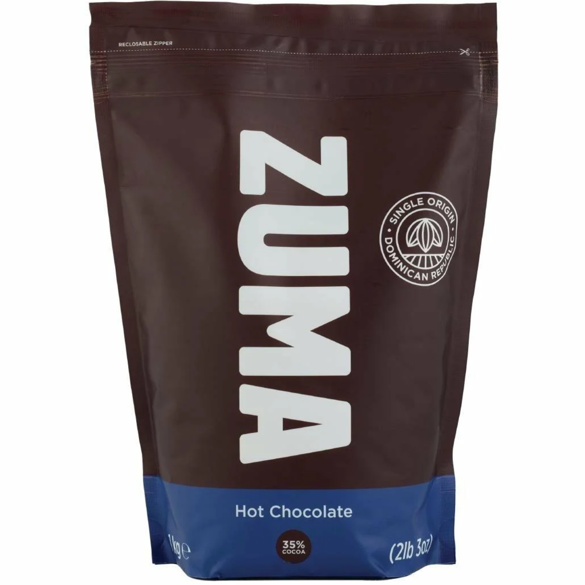 Zuma Dominican Republic Chocolate - 35% cocoa (1 kg bags)