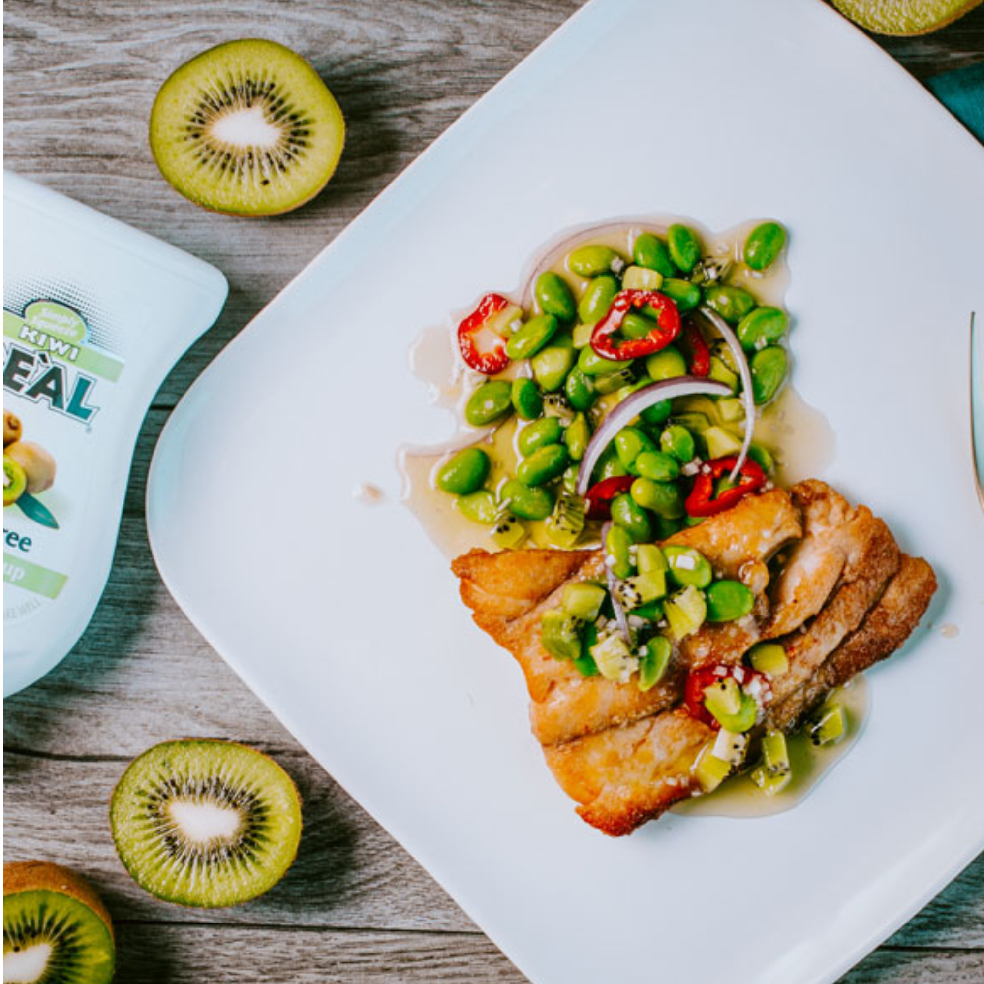 Re'al Kiwi Puree Infused Syrup 500mL