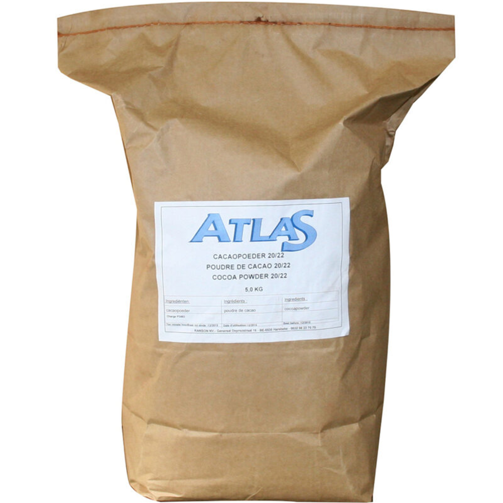 Cocoa Powder 20/22 Atlas Alkalised X 5kg