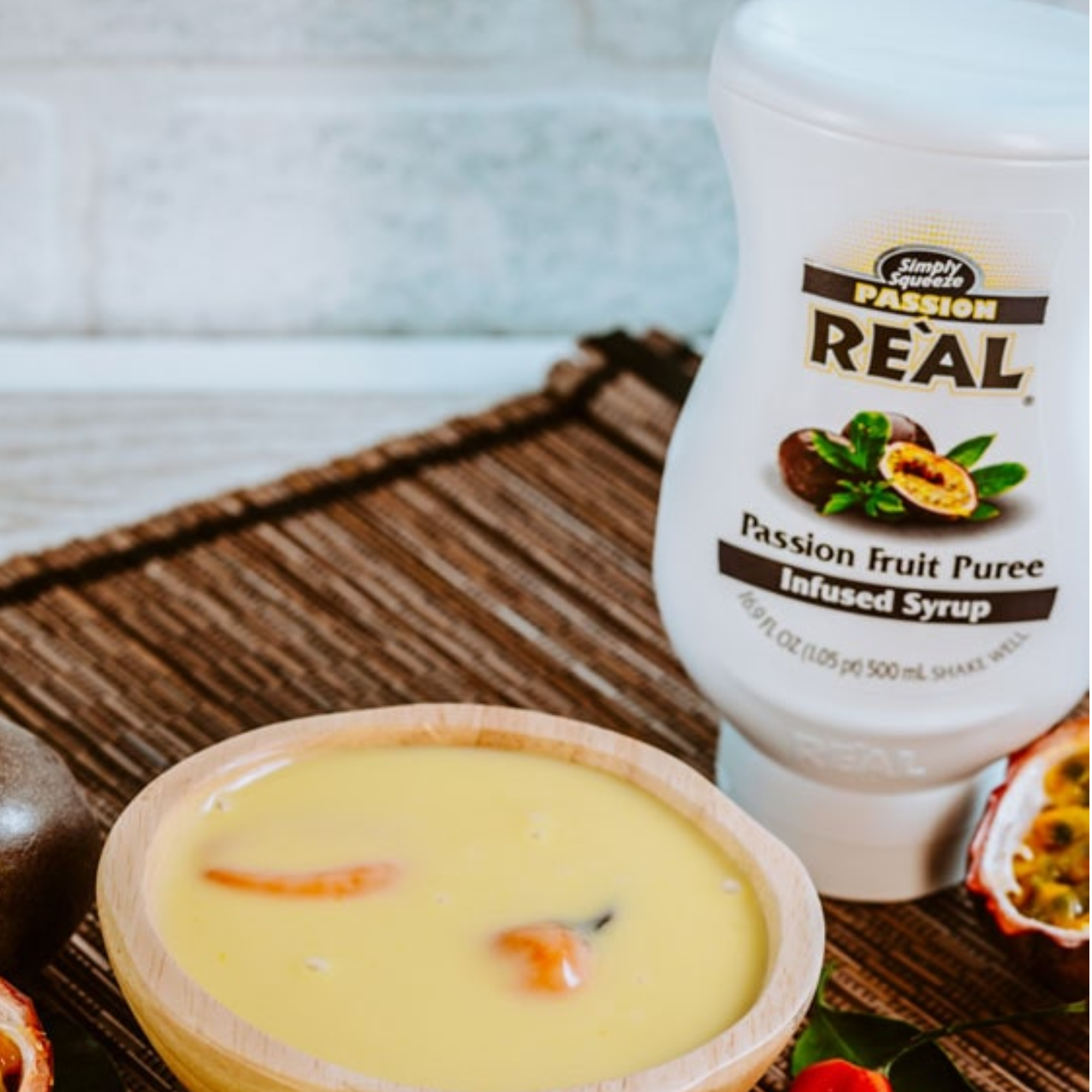 Re'al Passion Fruit Puree Infused Syrup 500mL