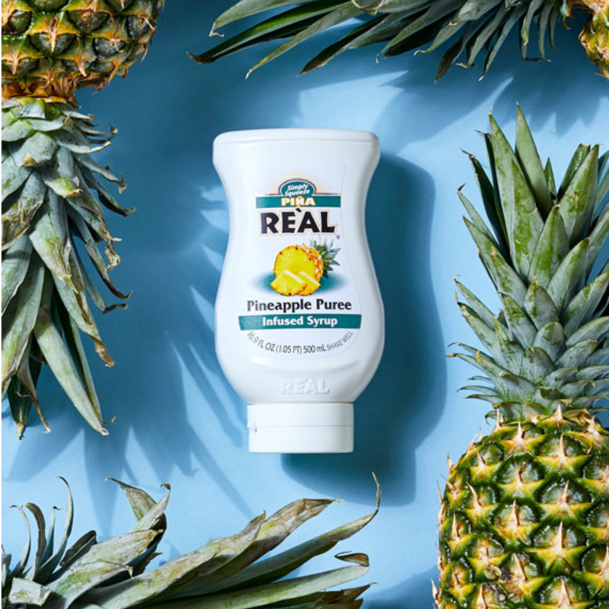 Re'al Pina Pineapple Puree Infused Syrup 500mL