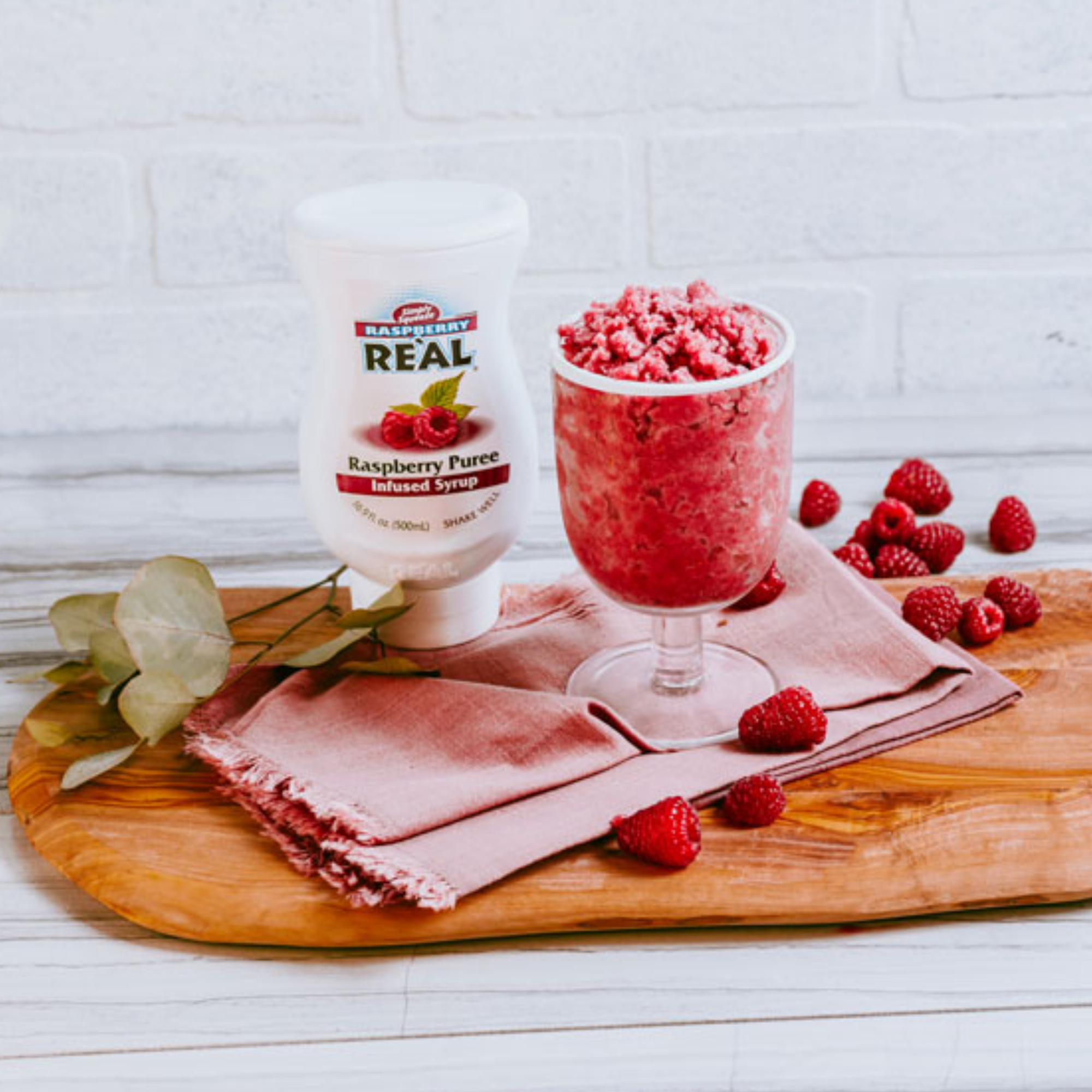 Re'al Raspberry Puree Infused Syrup 500mL