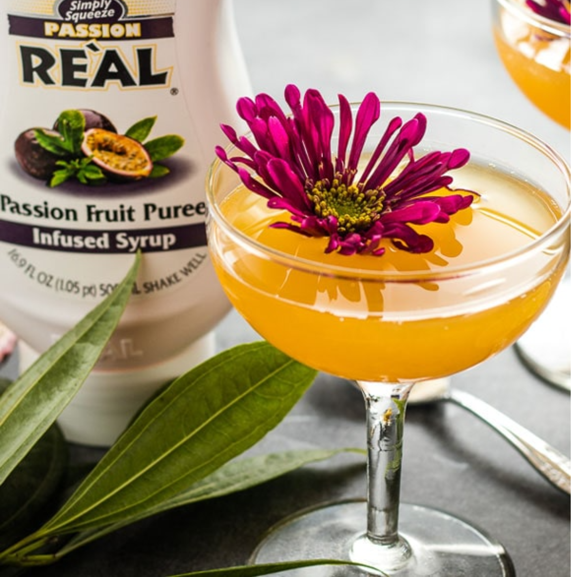 Re'al Passion Fruit Puree Infused Syrup 500mL