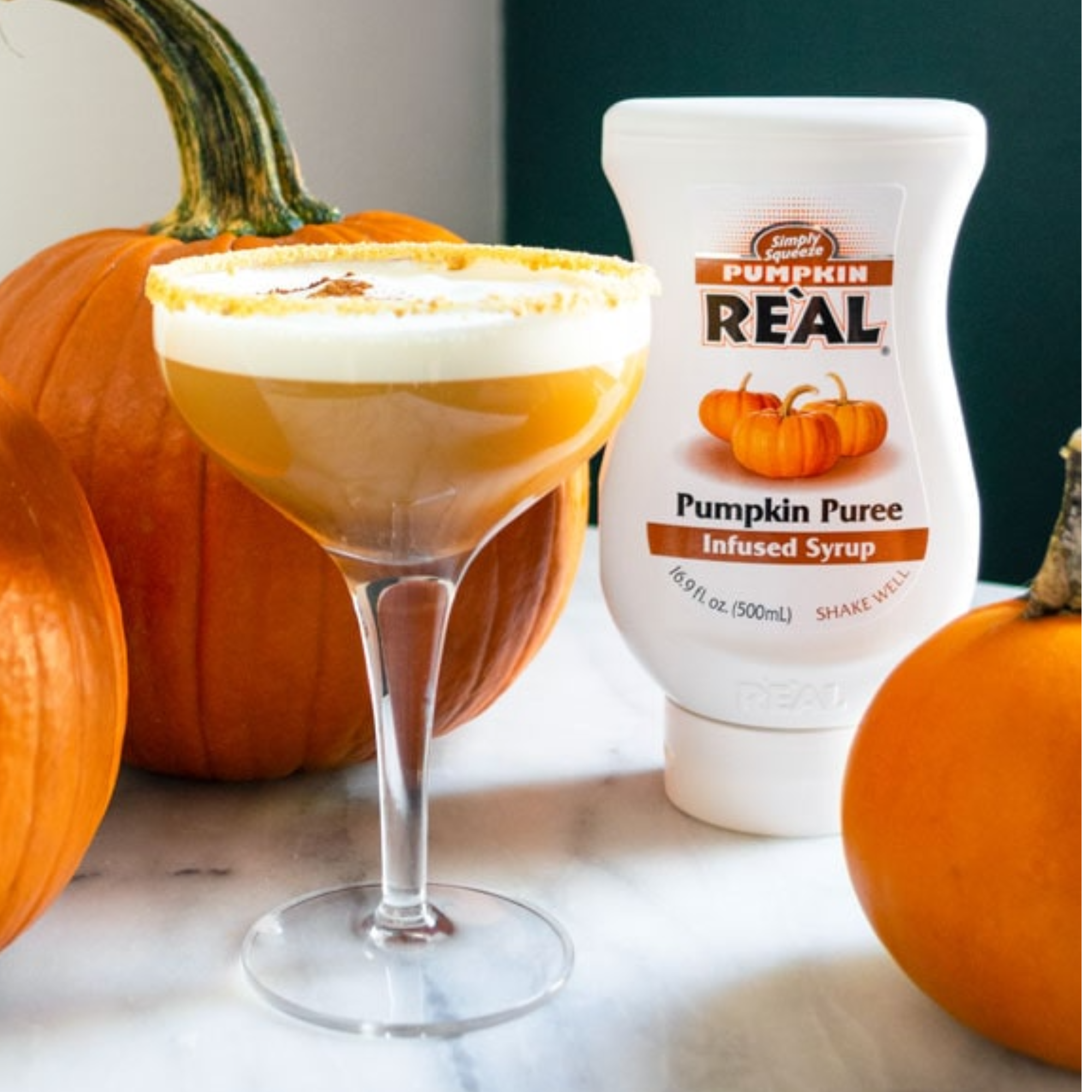Re'al Pumpkin Puree Infused Syrup 500mL