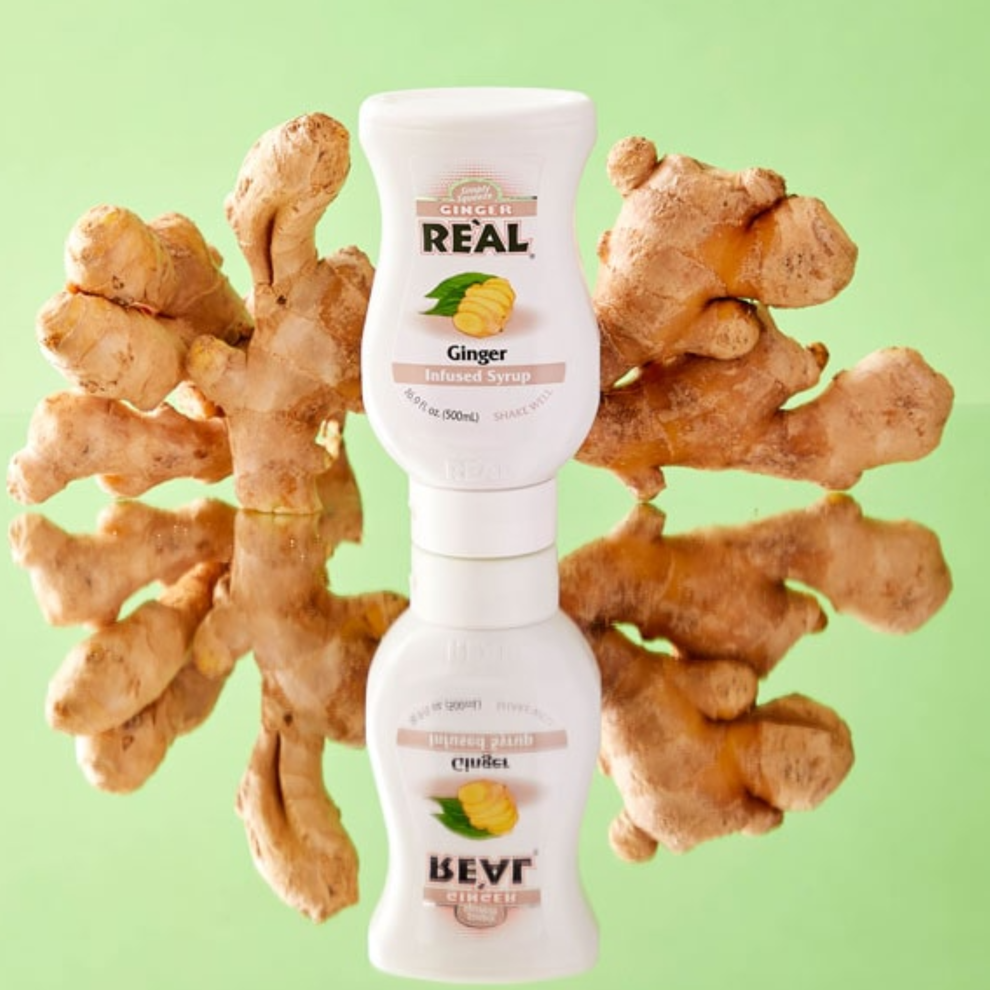Re'al Ginger Puree Infused Syrup 500mL