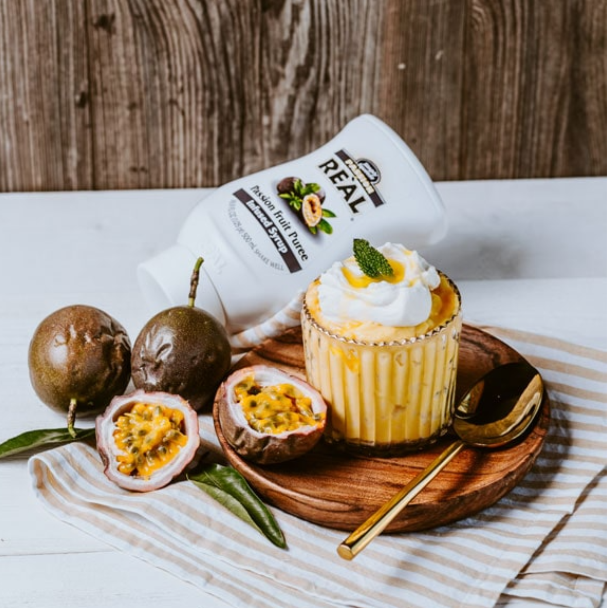 Re'al Passion Fruit Puree Infused Syrup 500mL