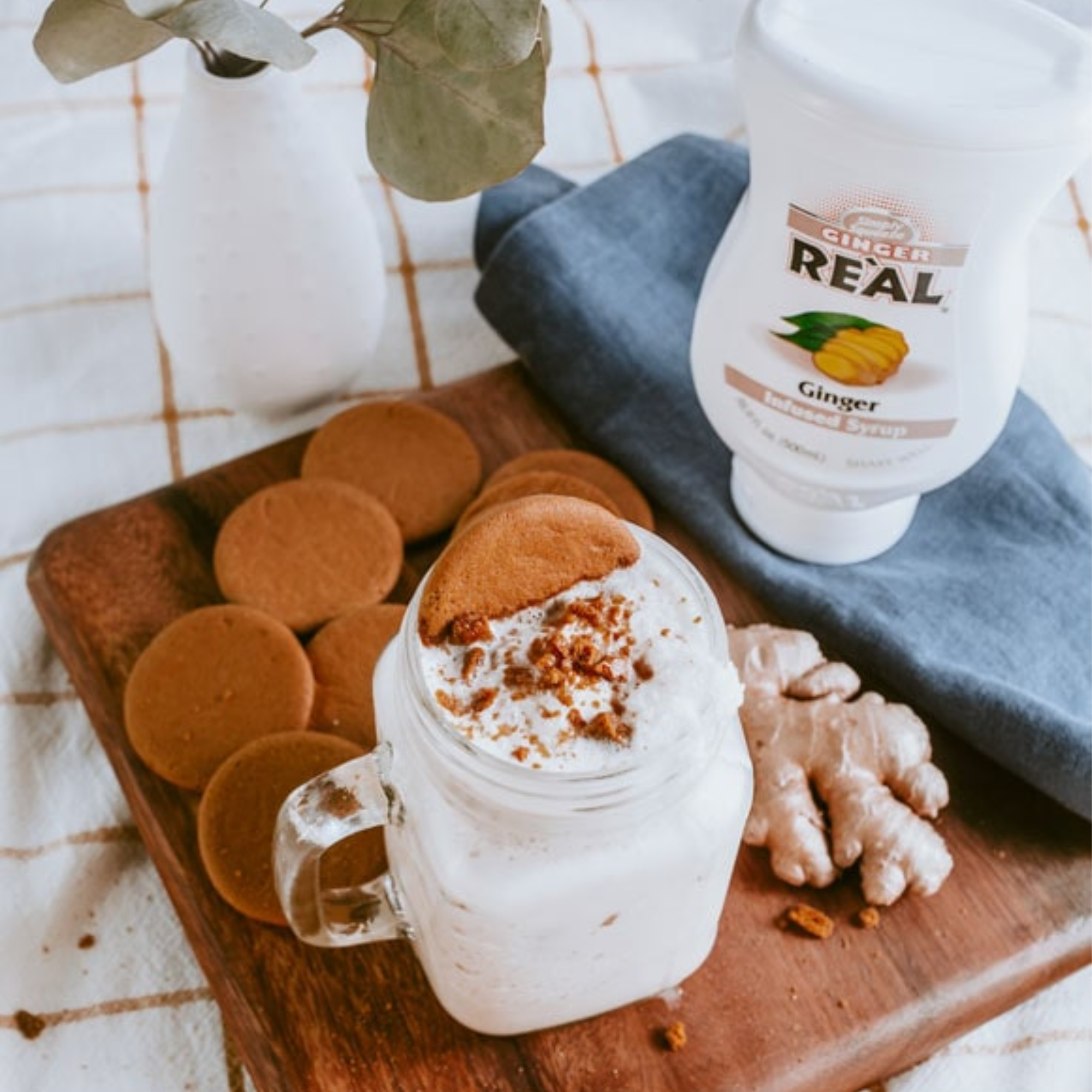 Re'al Ginger Puree Infused Syrup 500mL