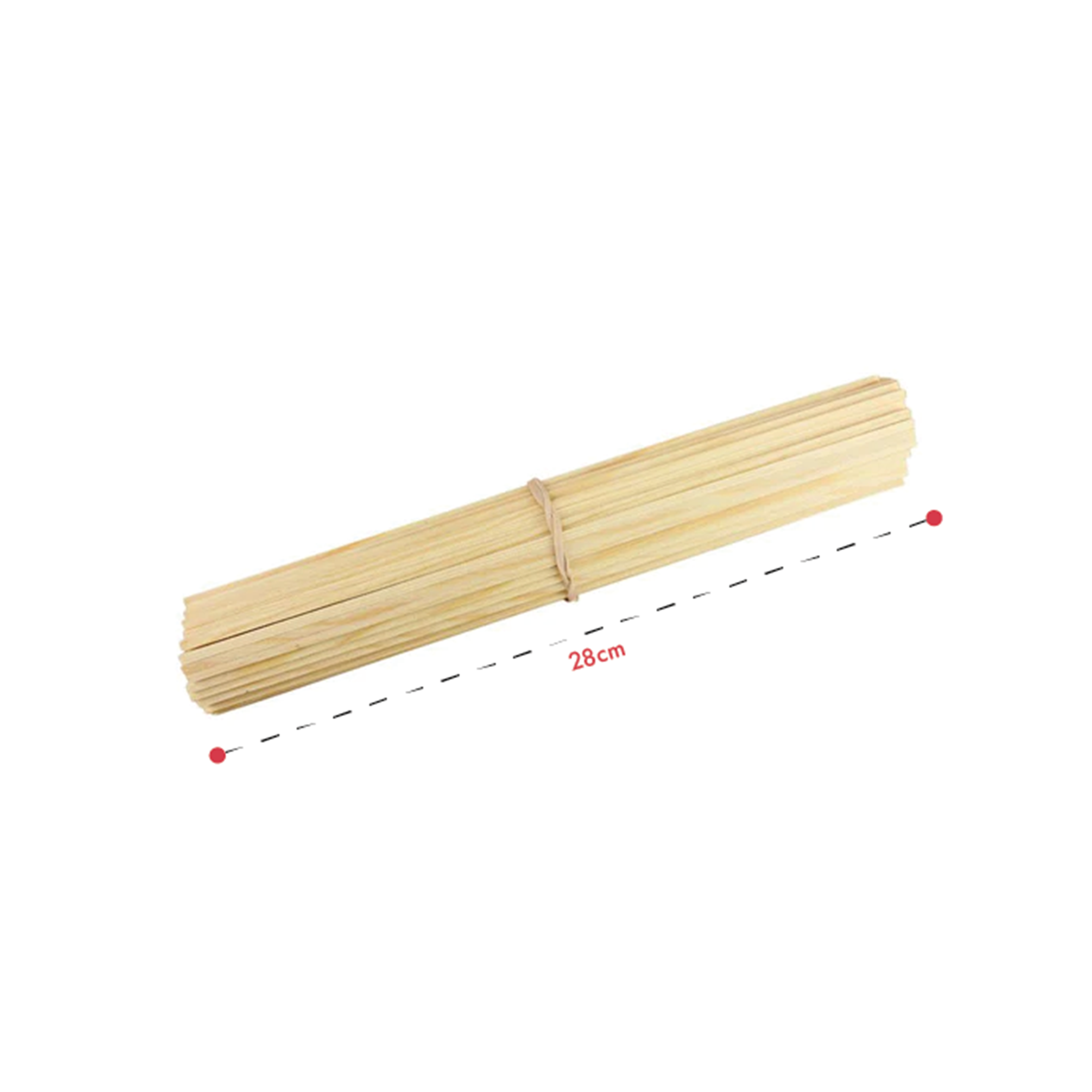 Candy Floss Wooden Sticks - 100 / Pack