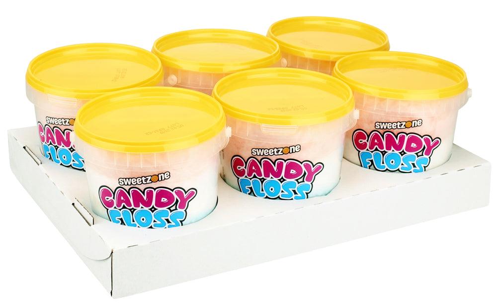 SweetZone Candy Floss 6 X 50g Assorted flavoured